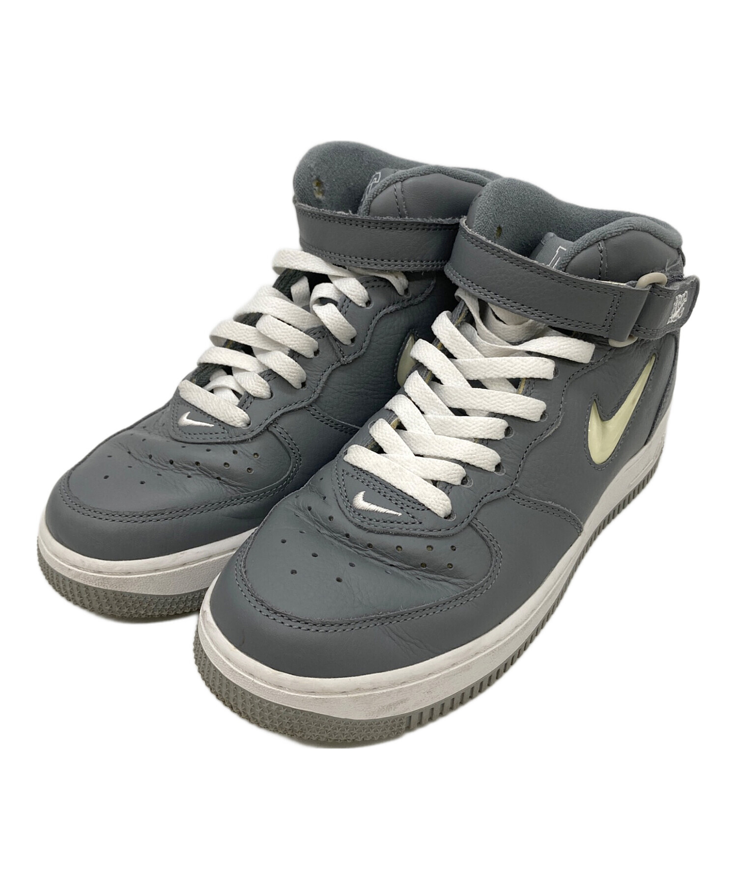 中古・古着通販】NIKE (ナイキ) ハイカットスニーカー グレー サイズ