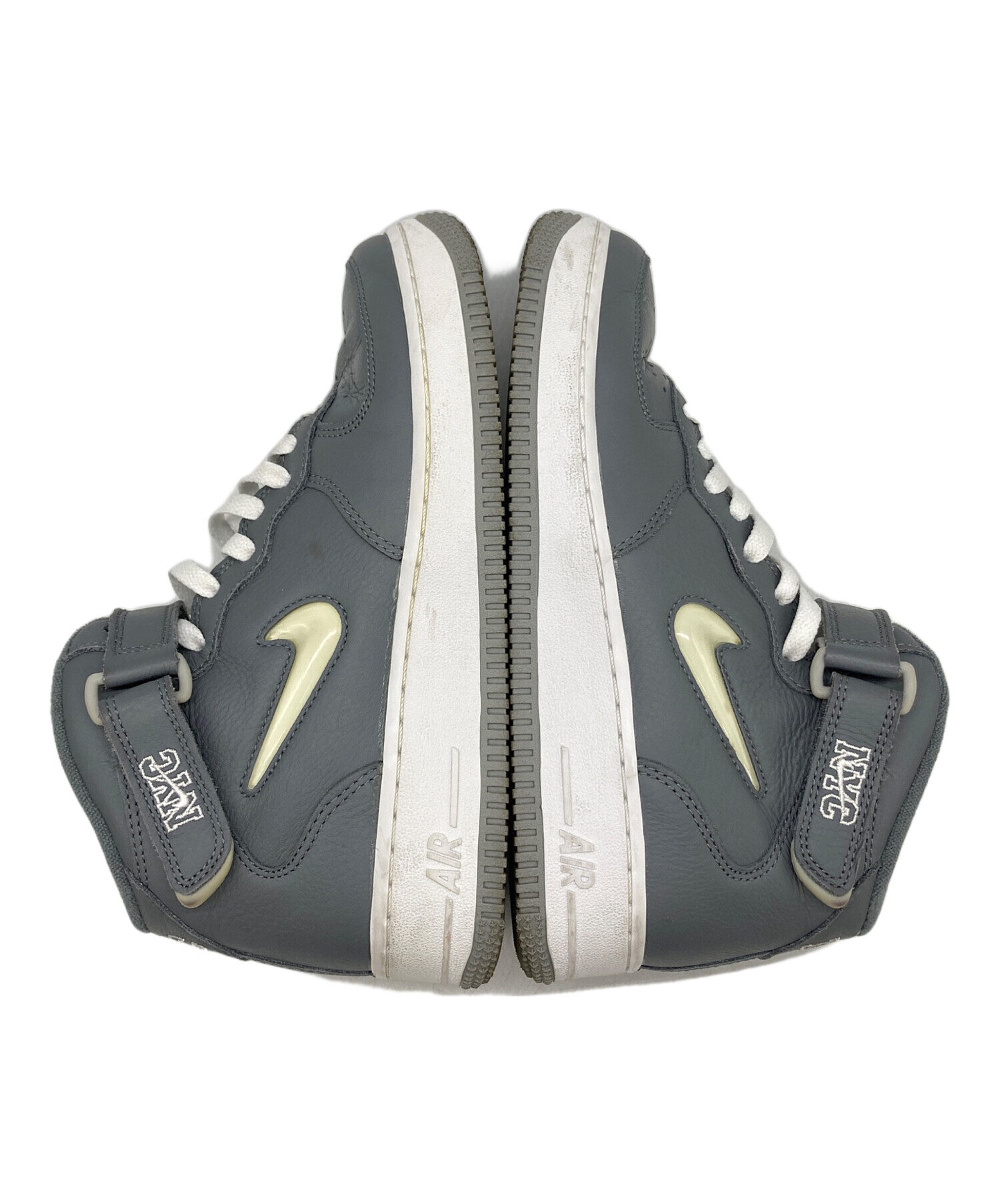 中古・古着通販】NIKE (ナイキ) ハイカットスニーカー グレー サイズ