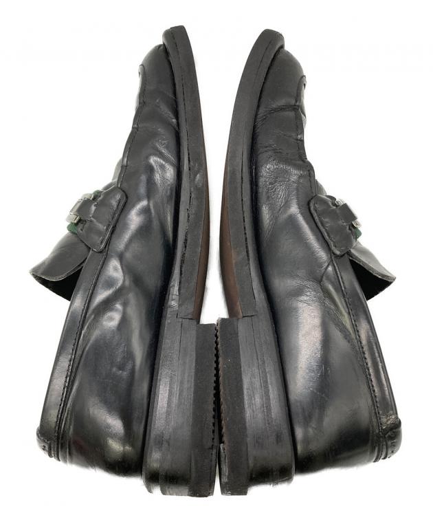 中古・古着通販】GUCCI (グッチ) シェリーラインビットローファー