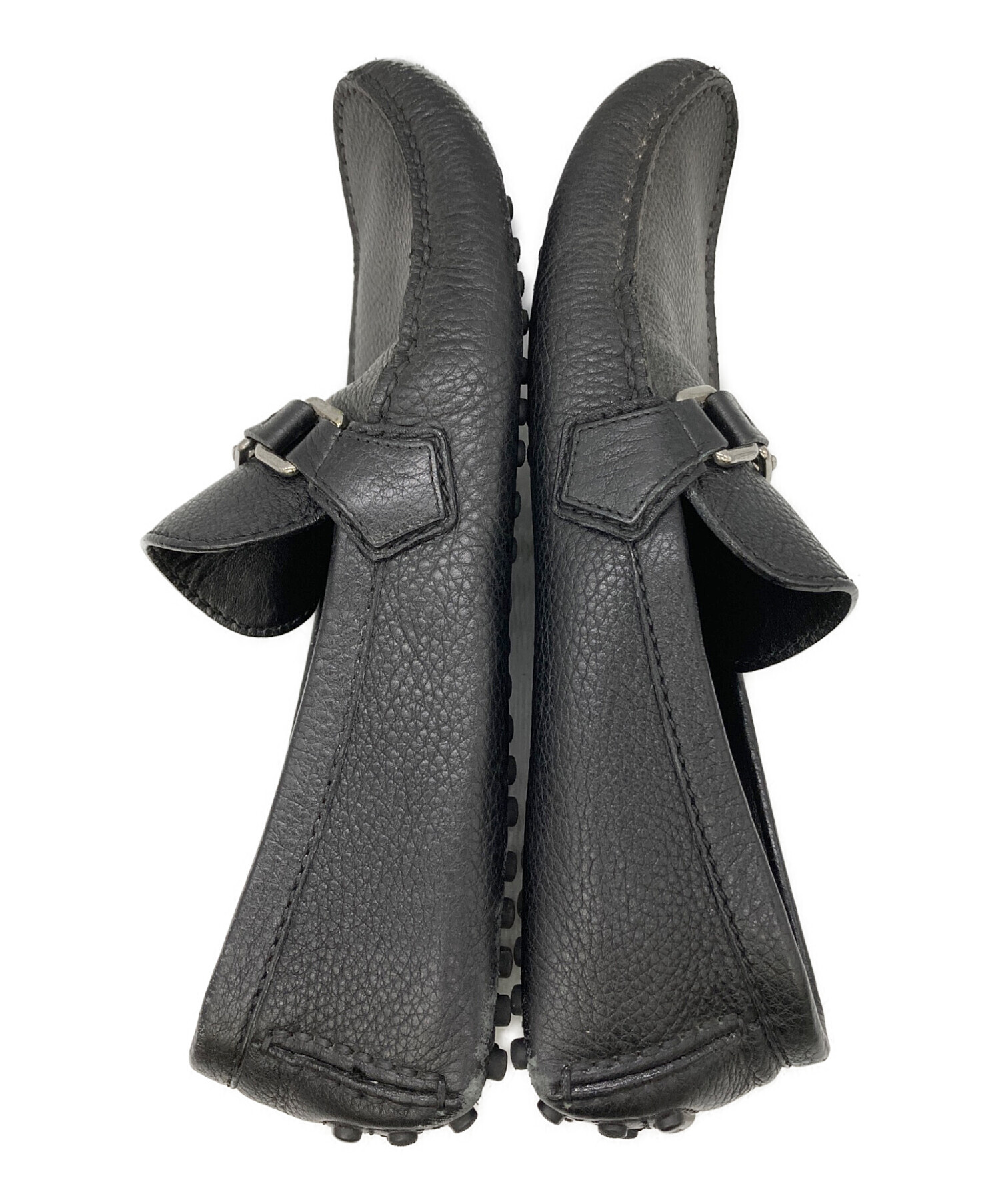 あ*こ様 ルイヴィトン ダークブラウン 系 グレインレザードライビングシューズ 中古・古着通販】LOUIS VUITTON (ルイ ヴィトン) ドライビングシューズ