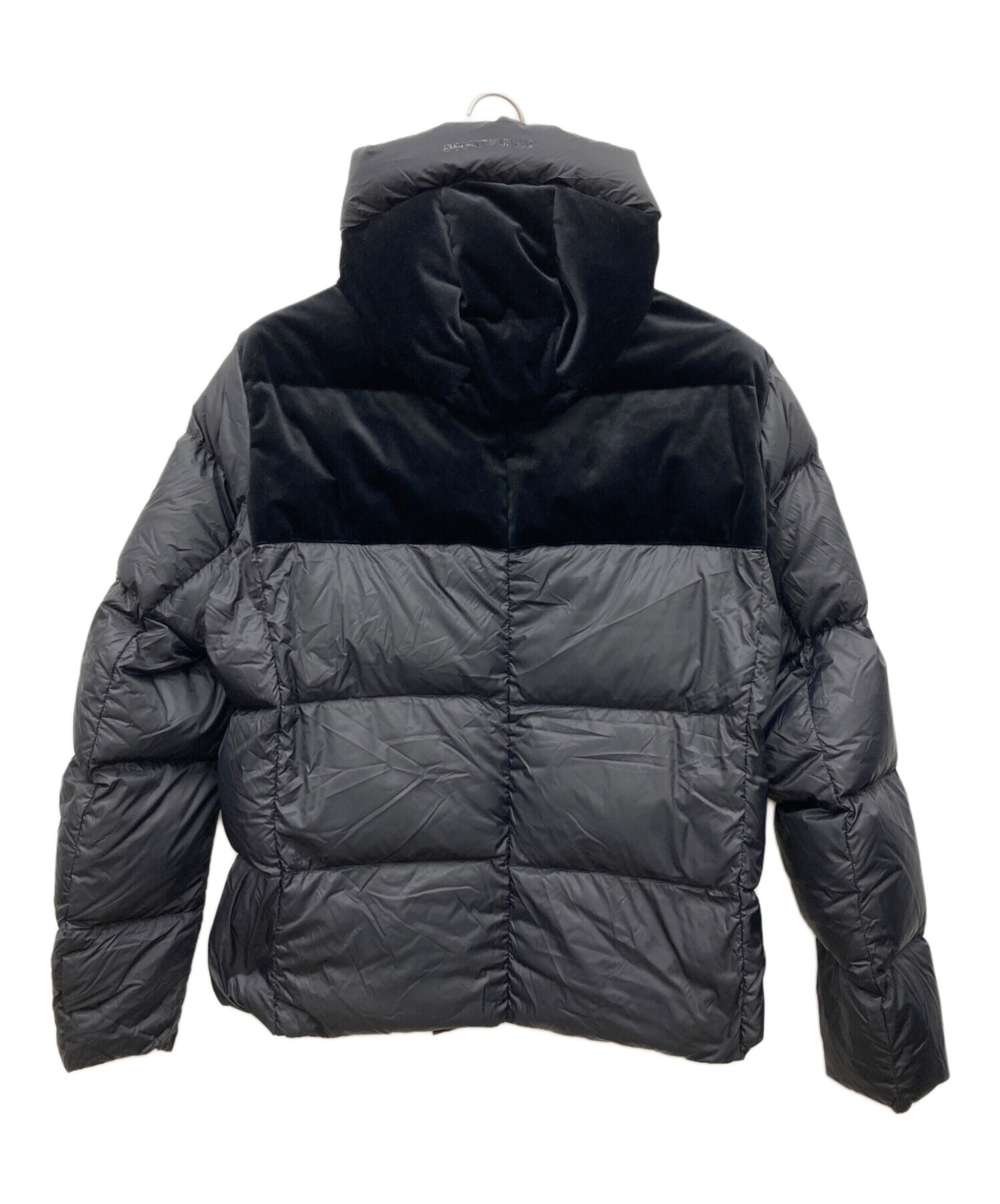 EMPORIO ARMANI ダウンジャケット ブラック サイズ50 中古・古着通販】EMPORIO ARMANI (エンポリオ アルマーニ) ダウン