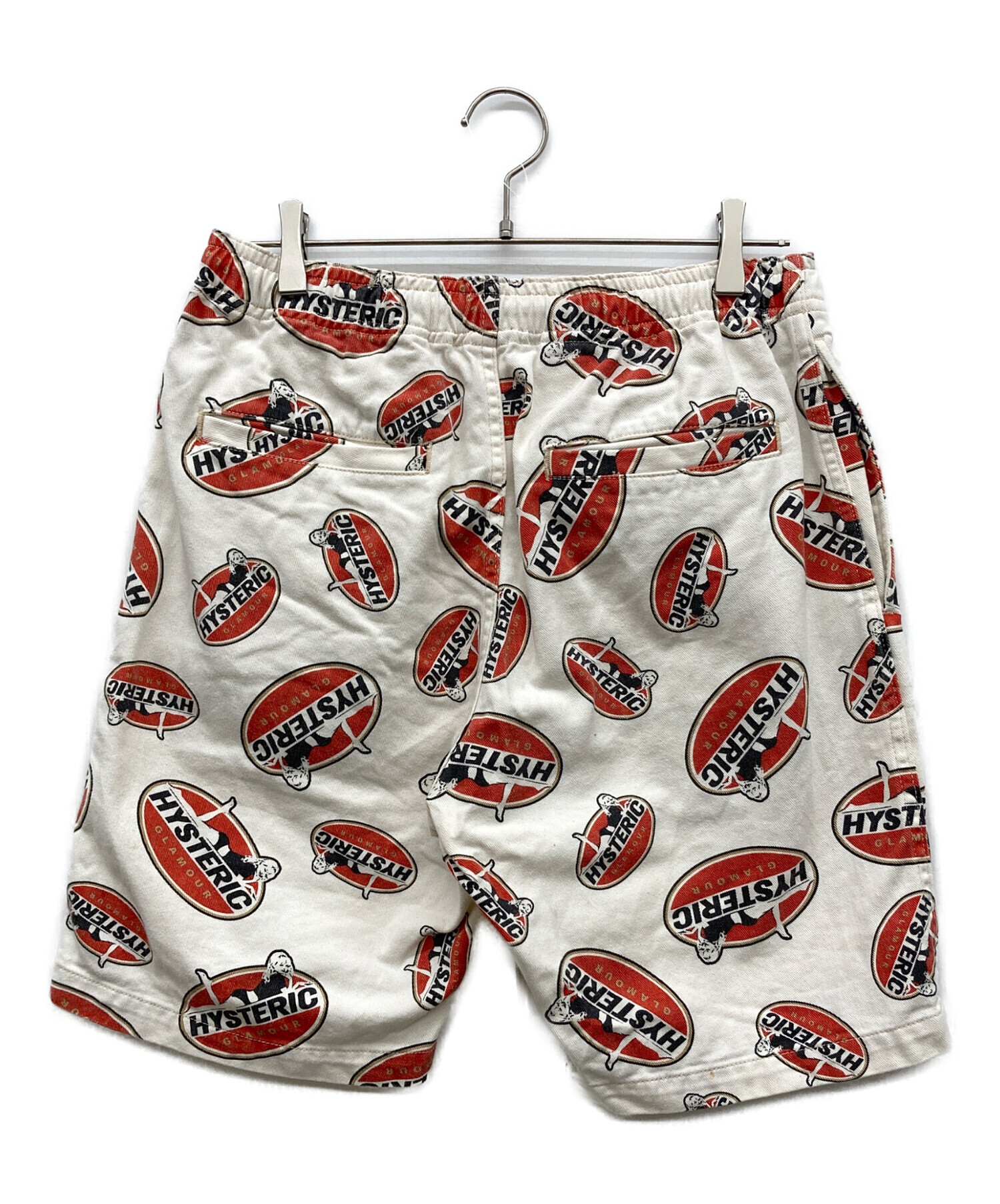 ヒステリックグラマー　総柄 ショーパン ショートパンツ ハーフパンツ ギャル ① 中古・古着通販】Hysteric Glamour (ヒステリックグラマー) 総柄ハーフ