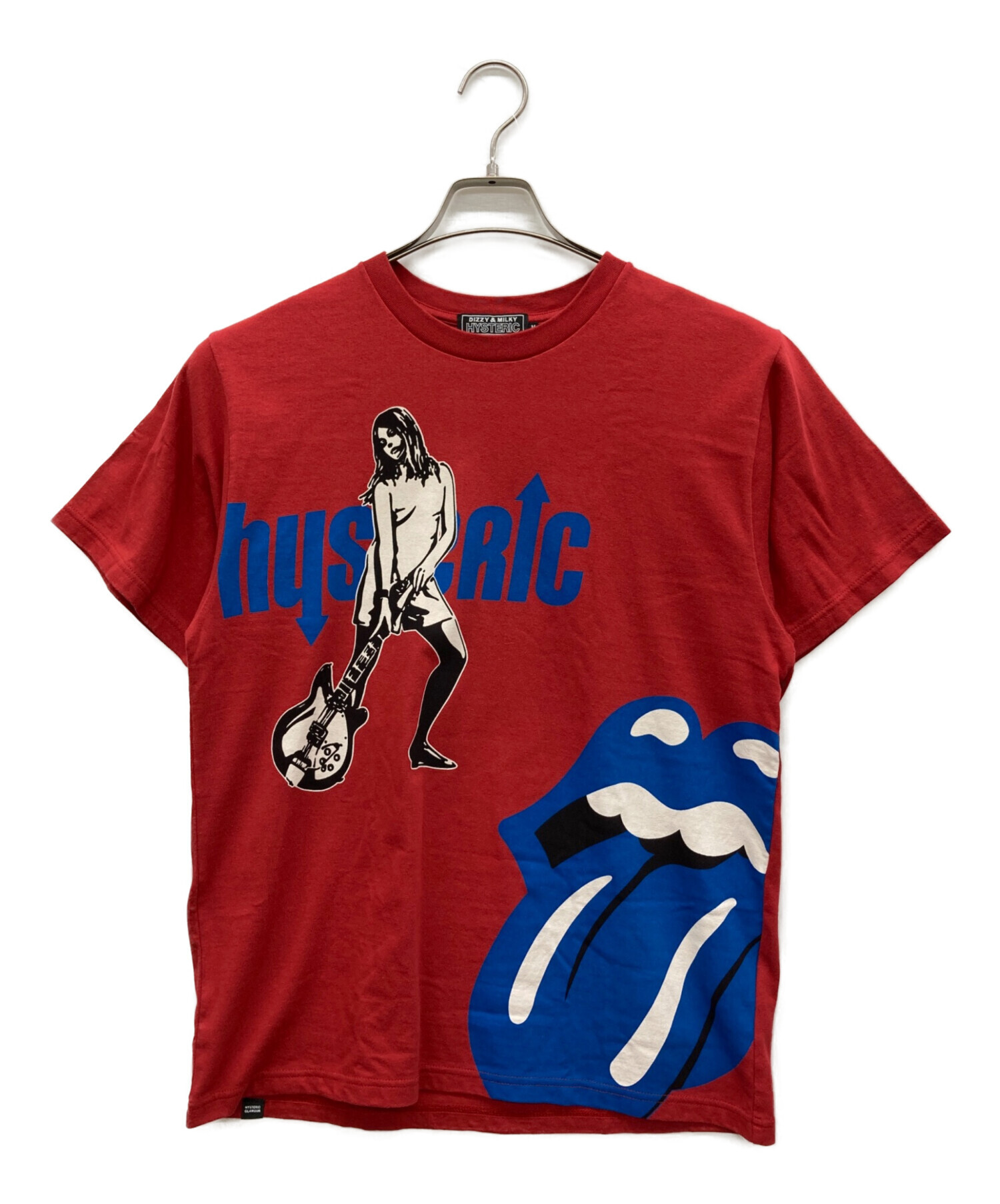 HYSTERIC GLAMOUR レッドTシャツ Sサイズ 中古・古着通販】Hysteric Glamour (ヒステリックグラマー) Tシャツ