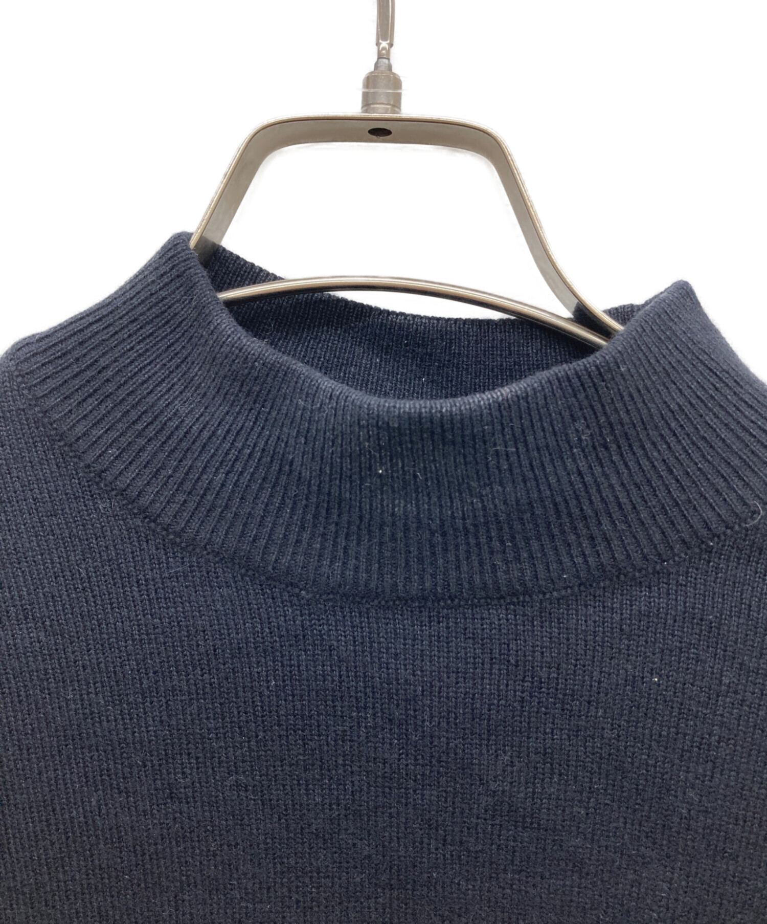 中古・古着通販】CELINE (セリーヌ) 半袖ニット ブラック サイズ:38
