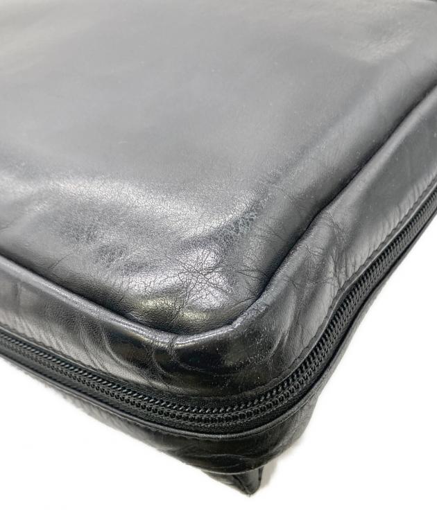 中古・古着通販】PORTER (ポーター) オールレザービジネスバッグ