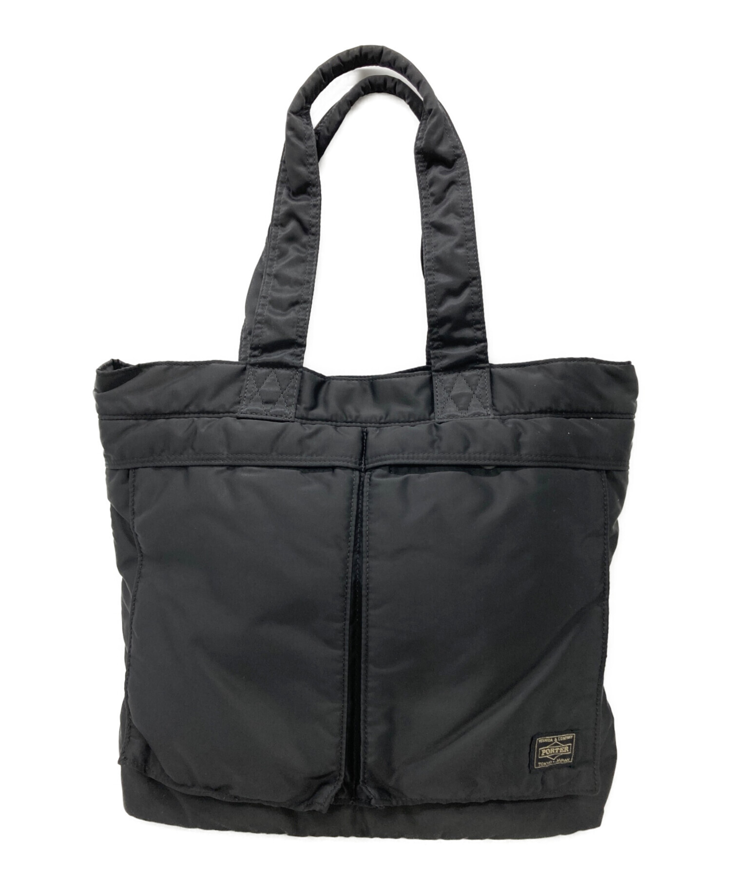 中古・古着通販】PORTER (ポーター) トートバッグ タンカー ブラック 