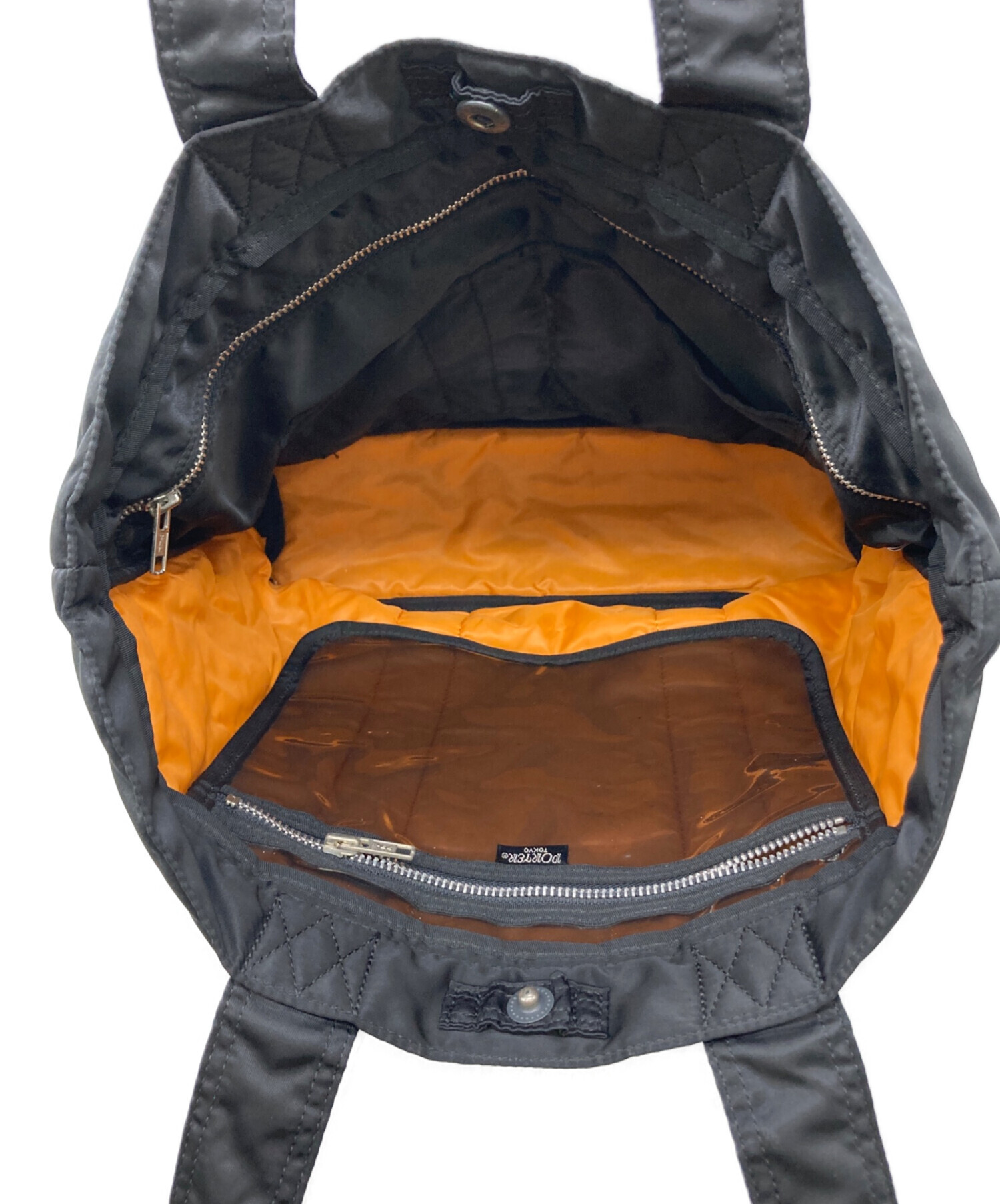 中古・古着通販】PORTER (ポーター) トートバッグ タンカー ブラック 