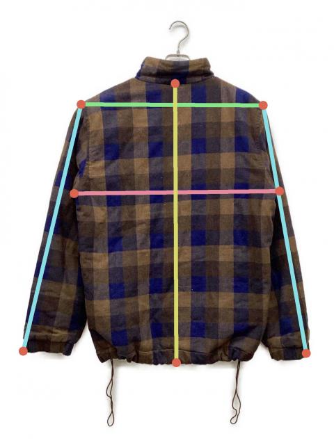 中古・古着通販】stussy (ステューシー) 中綿チェックジャケット