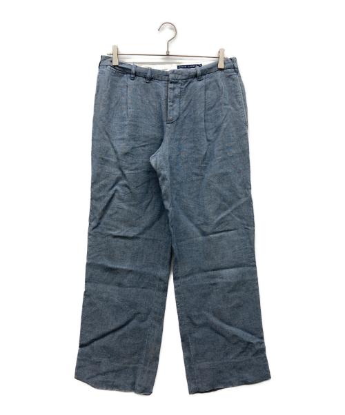 ラルフローレン　リネン100%ガウチョパンツ　未使用品 中古・古着通販】RALPH LAUREN (ラルフローレン) リネンワイドパンツ