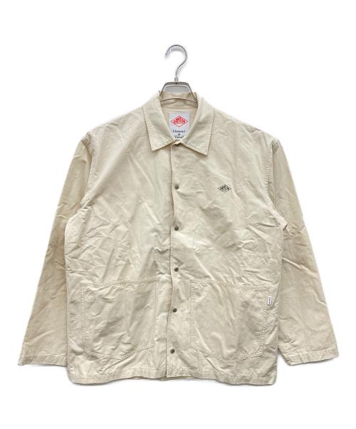 DANTON リネン カバーオール サイズ38 オフホワイト 中古・古着通販】DANTON (ダントン) リネン混カバーオール アイボリー