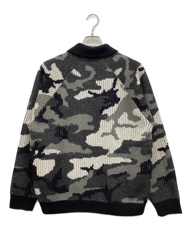 トップス Supreme Small Box Polo Sweater camo 中古・古着通販】Supreme (シュプリーム) Small Box Polo Sweater