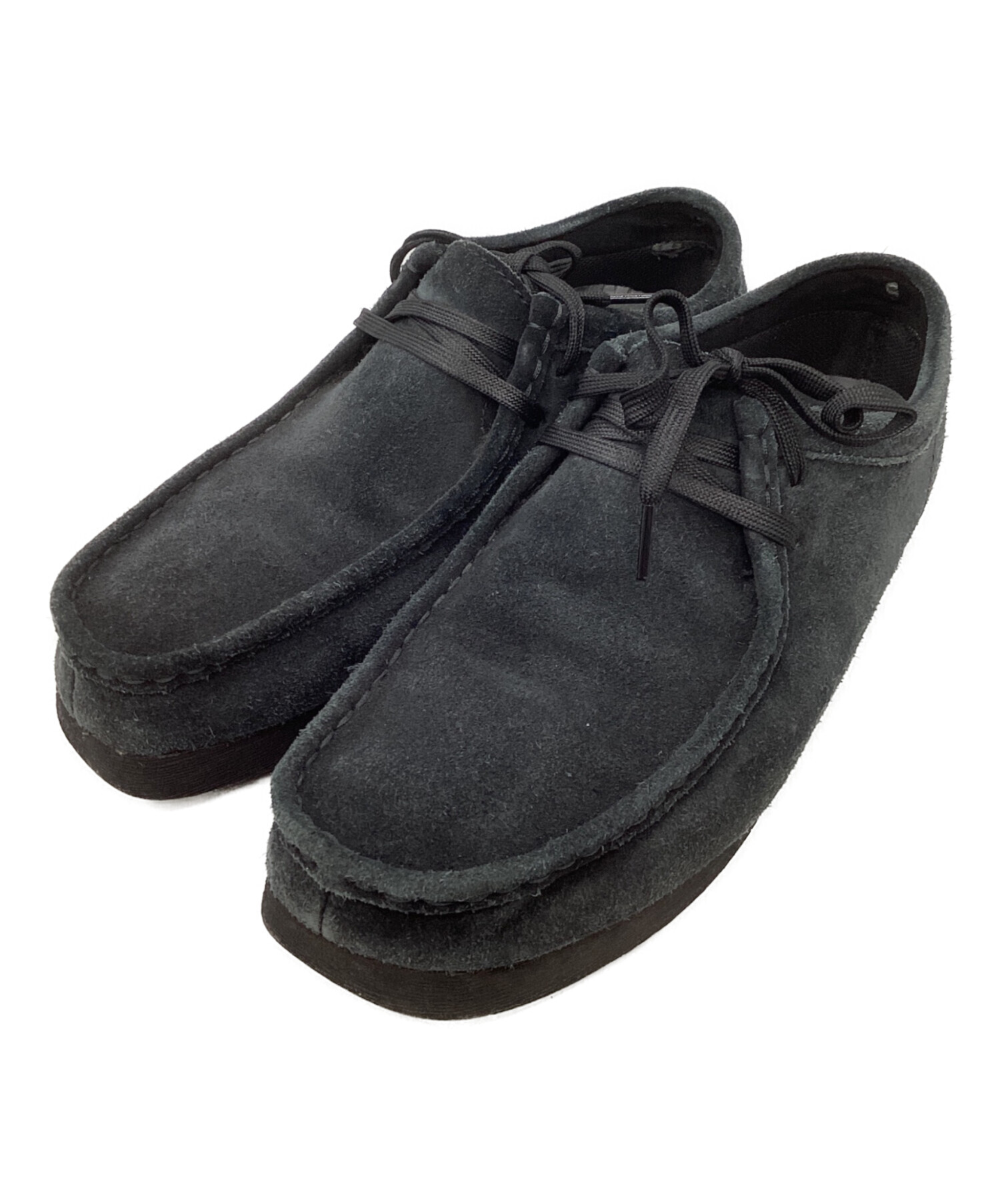 中古・古着通販】CLARKS (クラークス) デザートブーツ ブラック サイズ 