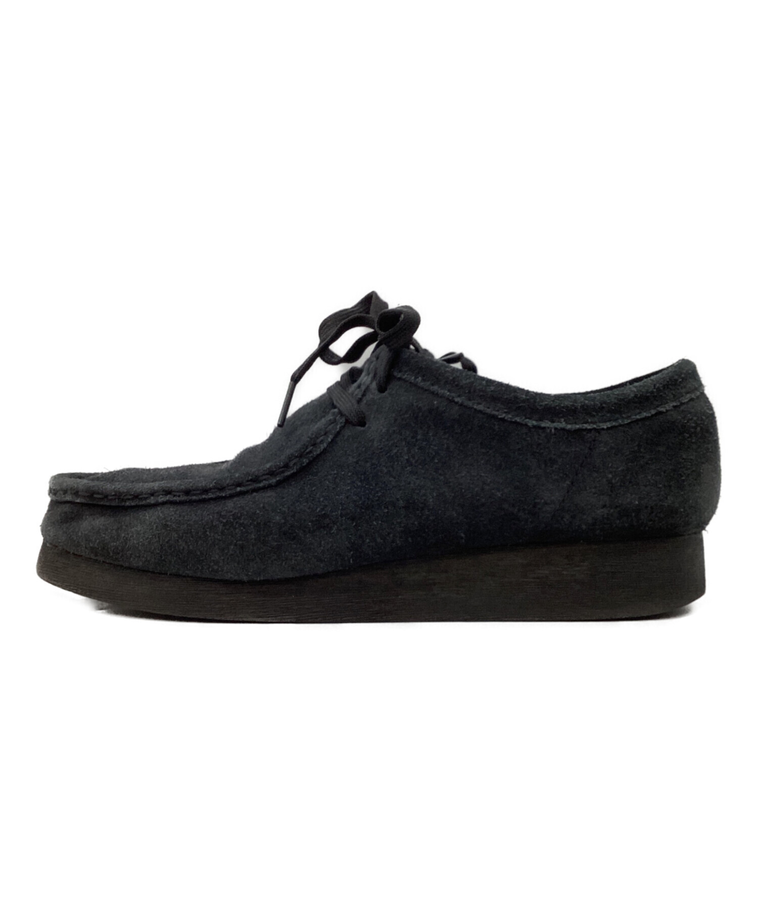中古・古着通販】CLARKS (クラークス) デザートブーツ ブラック サイズ 
