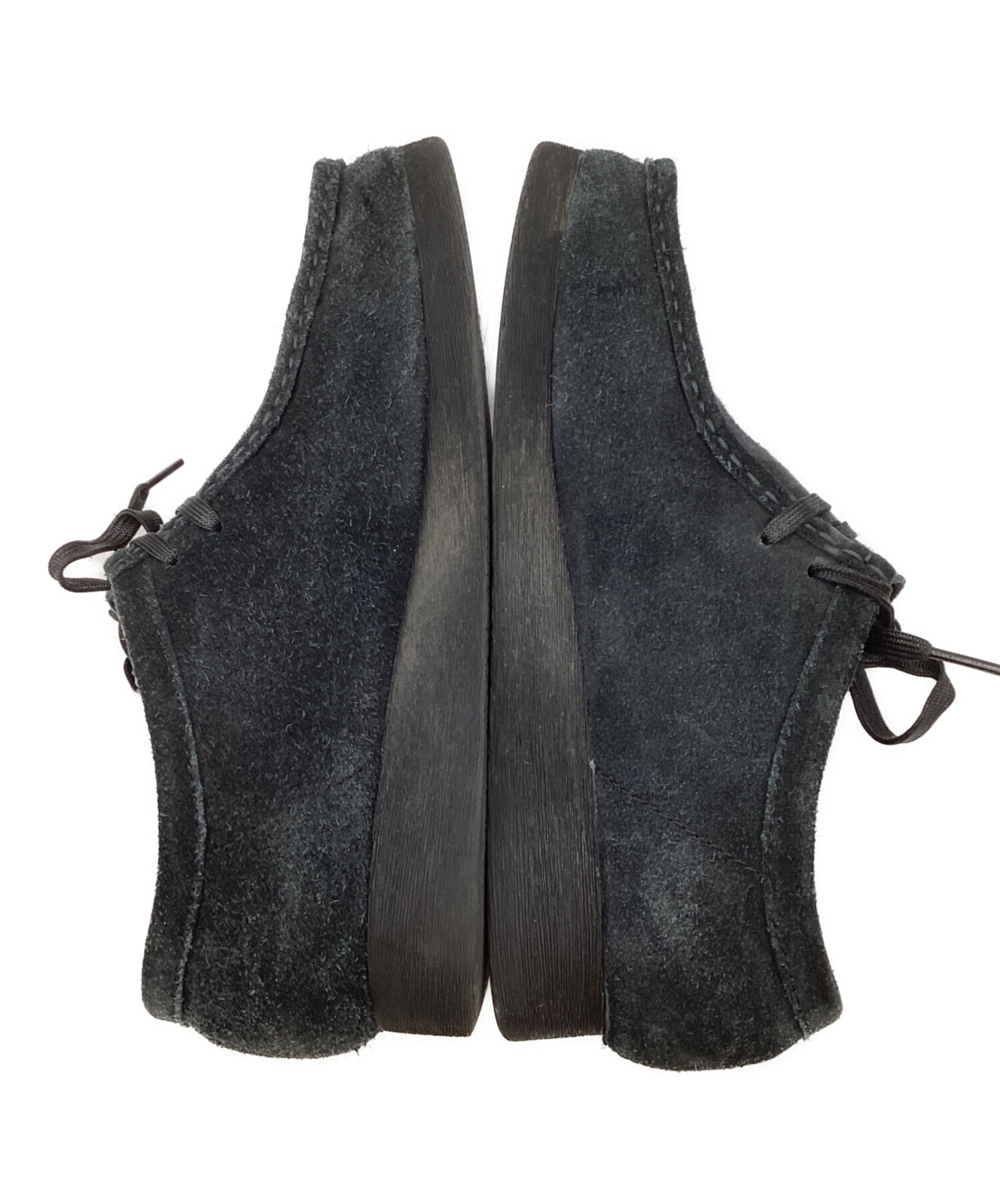 中古・古着通販】CLARKS (クラークス) デザートブーツ ブラック サイズ 