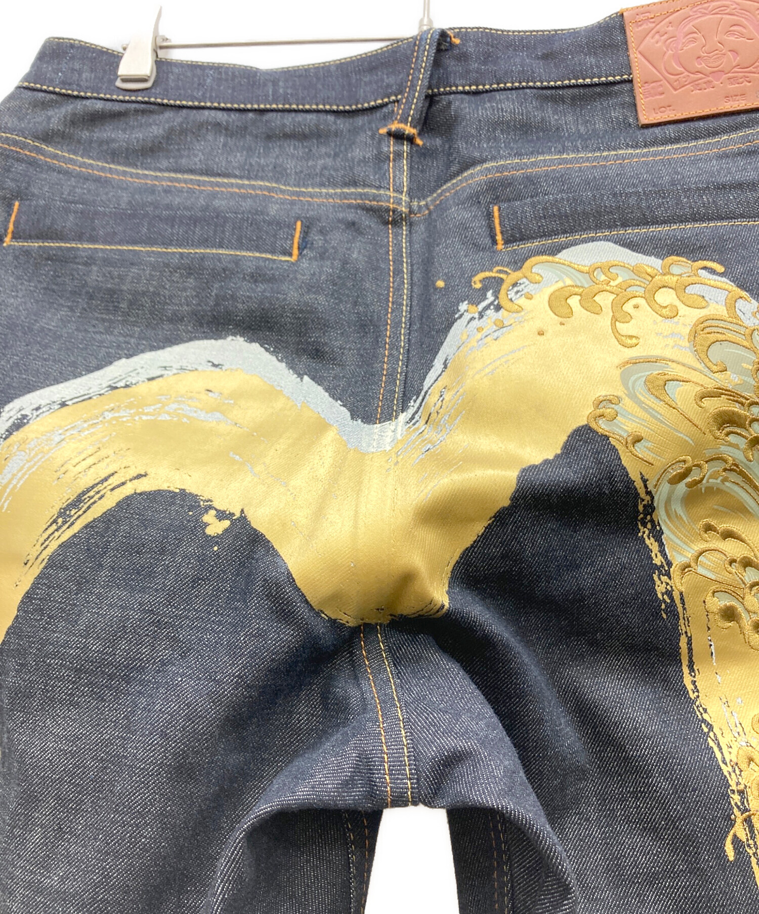 中古・古着通販】EVISU (エヴィス) ハンドブラシ大黒プリントと波刺繍