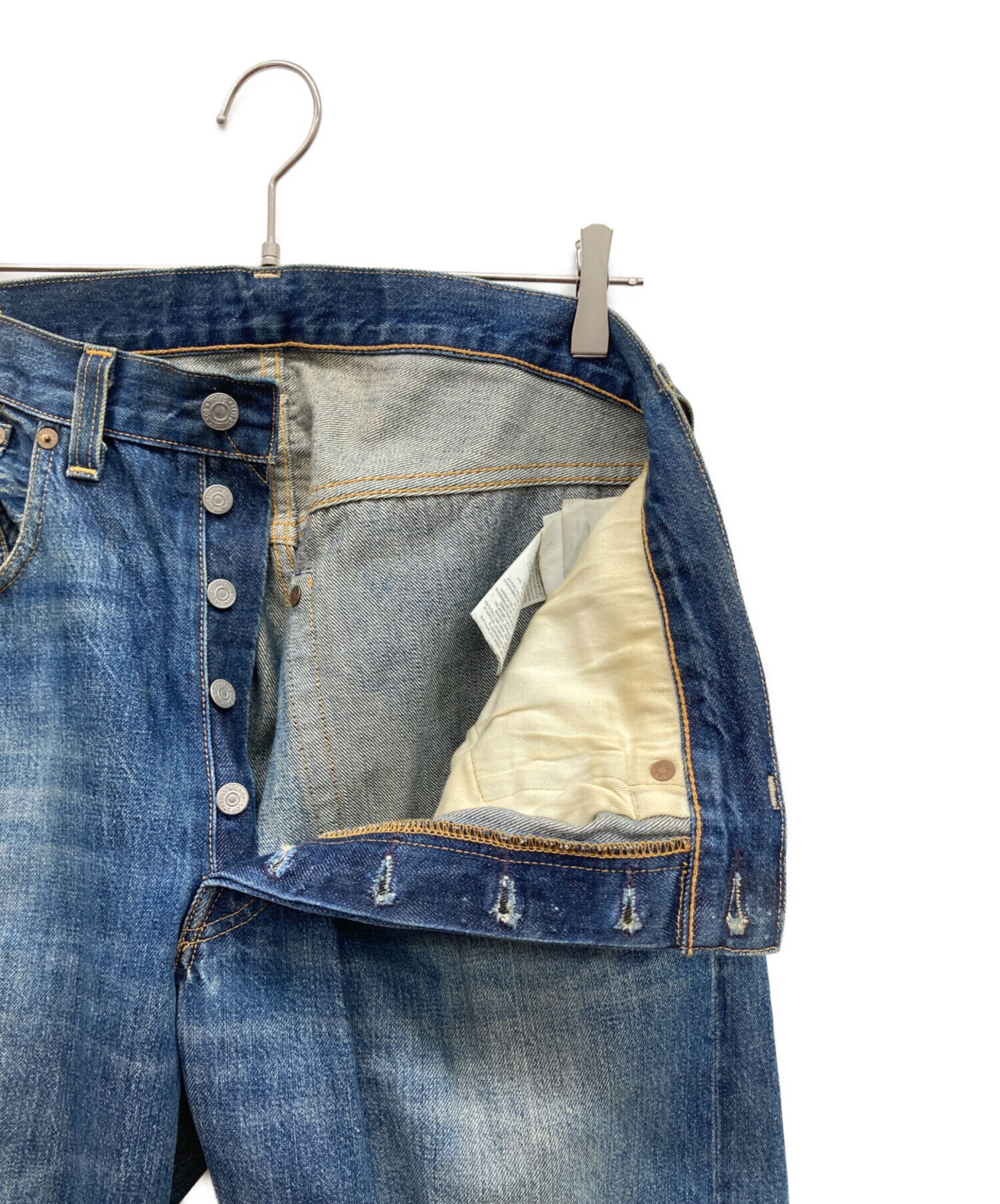 美品 47モデル W34/L32 Levi’s 501XX デニム ジーンズ 中古・古着通販】LEVI'S (リーバイス) 47モデル501XXデニムパンツ
