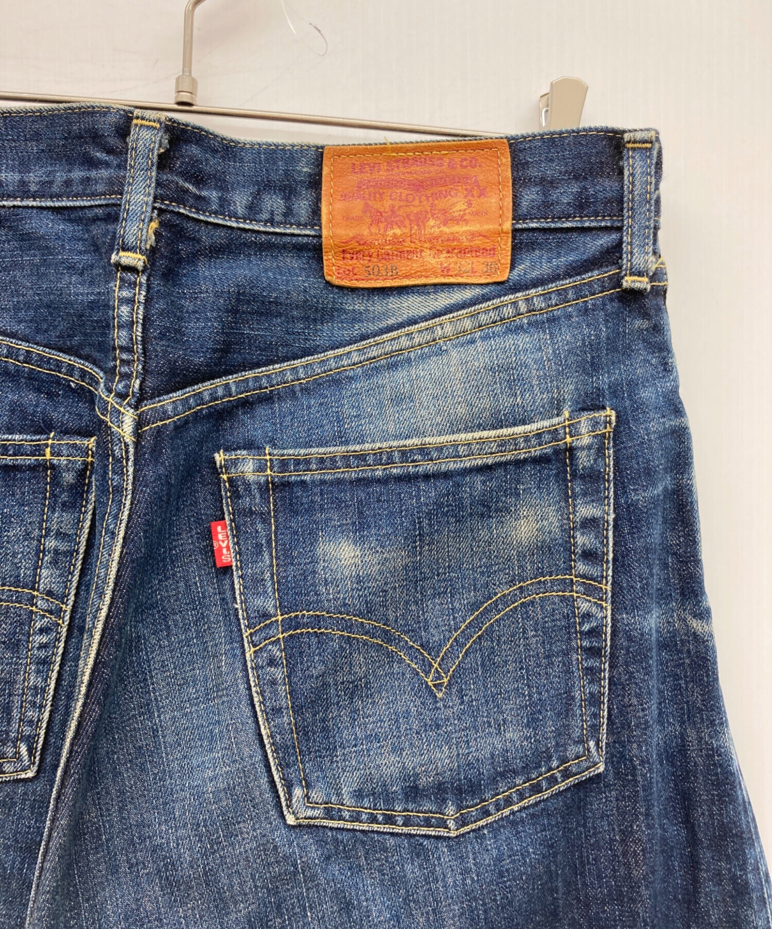 中古・古着通販】LEVI'S (リーバイス) 503B-XXデニムパンツ インディゴ