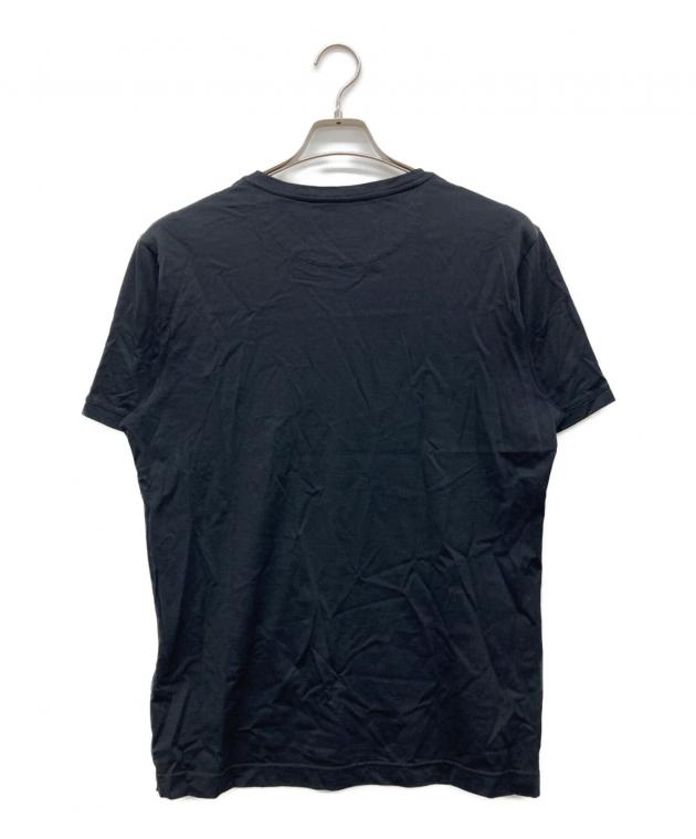 中古・古着通販】FENDI (フェンディ) ロゴパッチTシャツ ブラック 