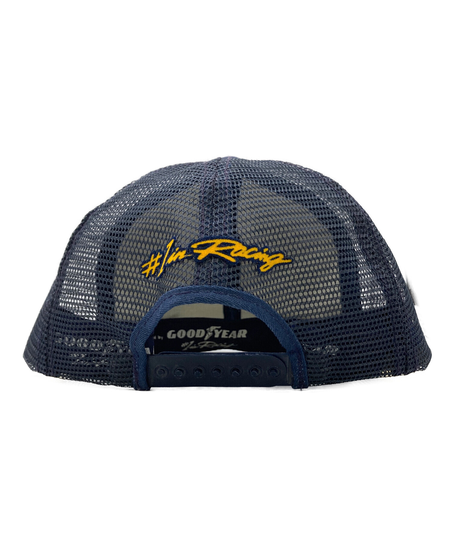 中古・古着通販】GOODYEAR (グッドイヤー) メッシュキャップ ネイビー