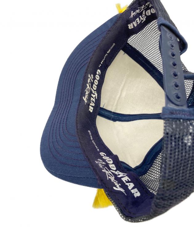 中古・古着通販】GOODYEAR (グッドイヤー) メッシュキャップ ネイビー