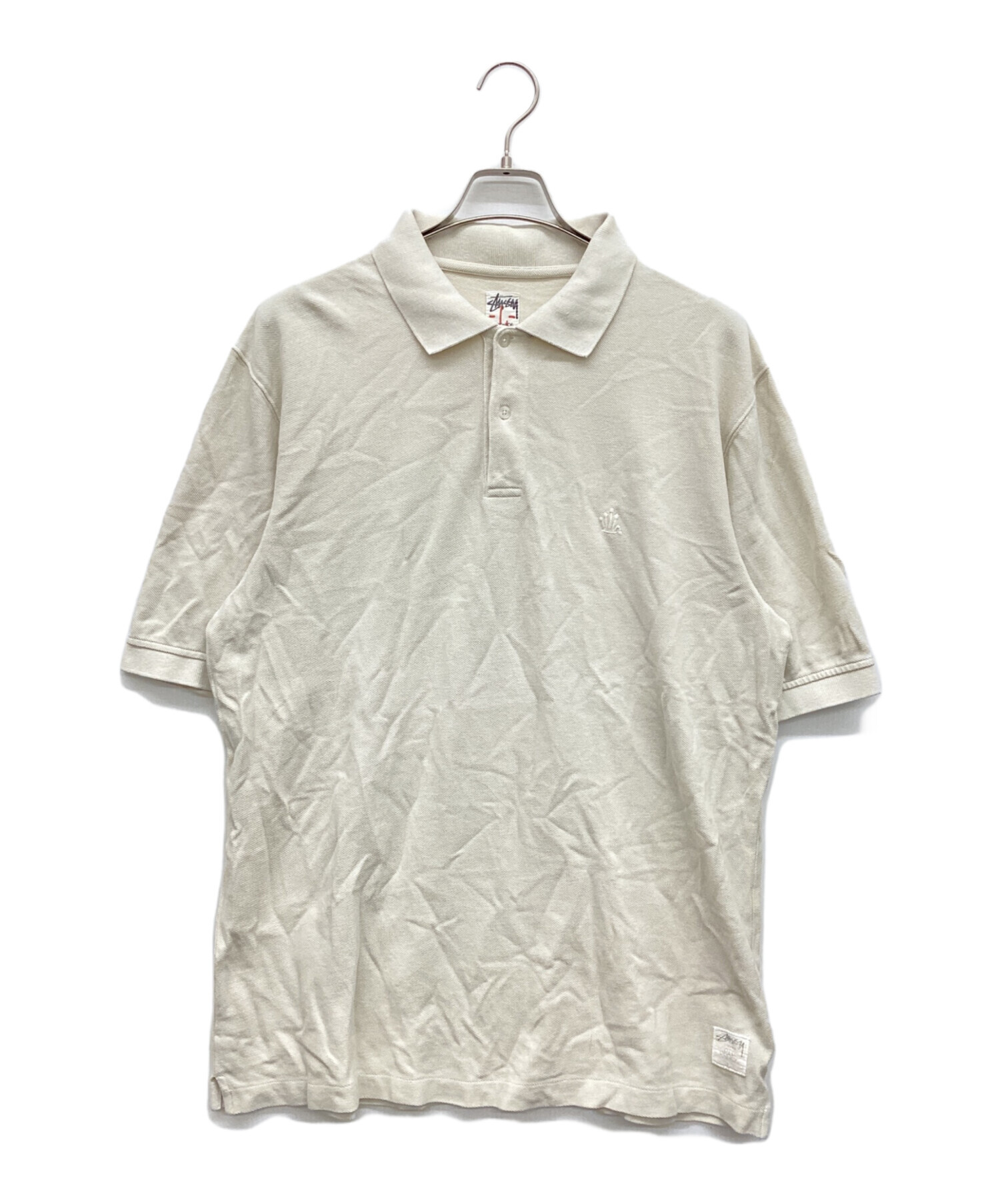 中古・古着通販】stussy (ステューシー) ワッペン刺繍ポロシャツ