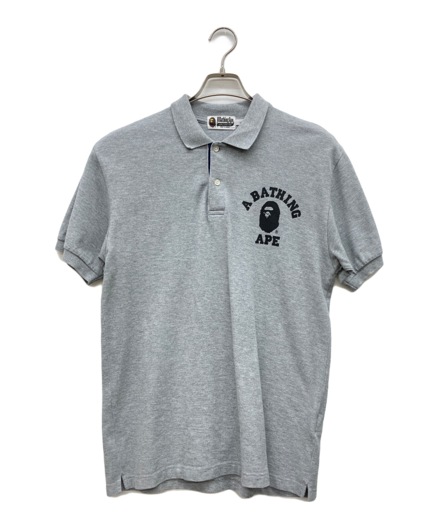 A BATHING APE ポロシャツ 中古・古着通販】A BATHING APE (アベイシングエイプ) ロゴポロシャツ
