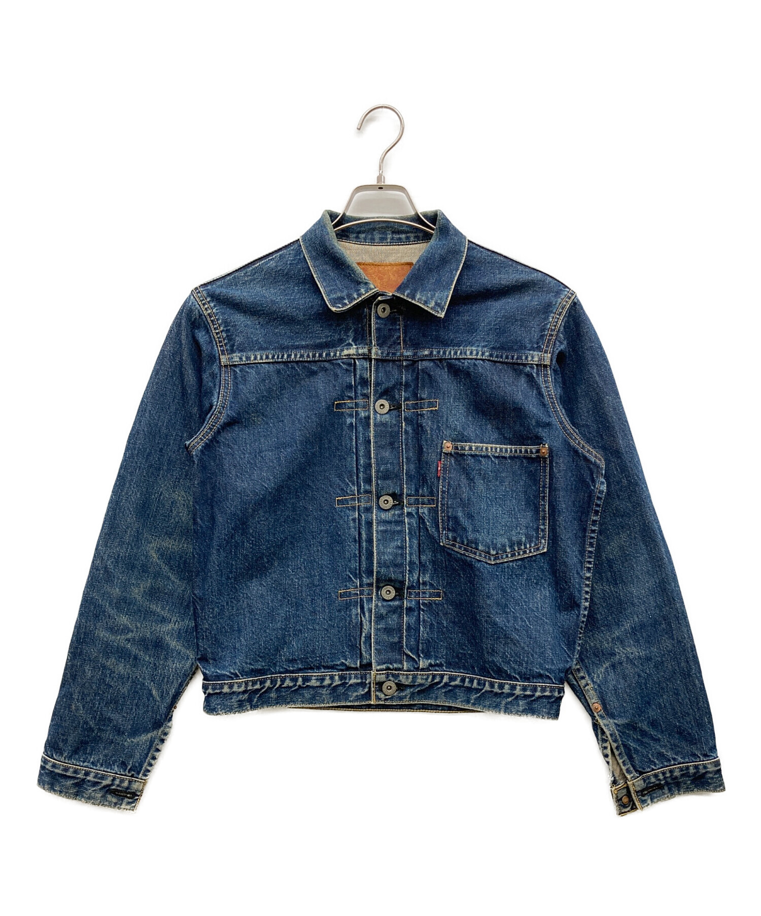 LEVI'S デニムジャケット 1st 大戦モデル 復刻 Mインディゴ 希少 中古・古着通販】LEVI'S (リーバイス) 復刻大戦1stデニムジャケット