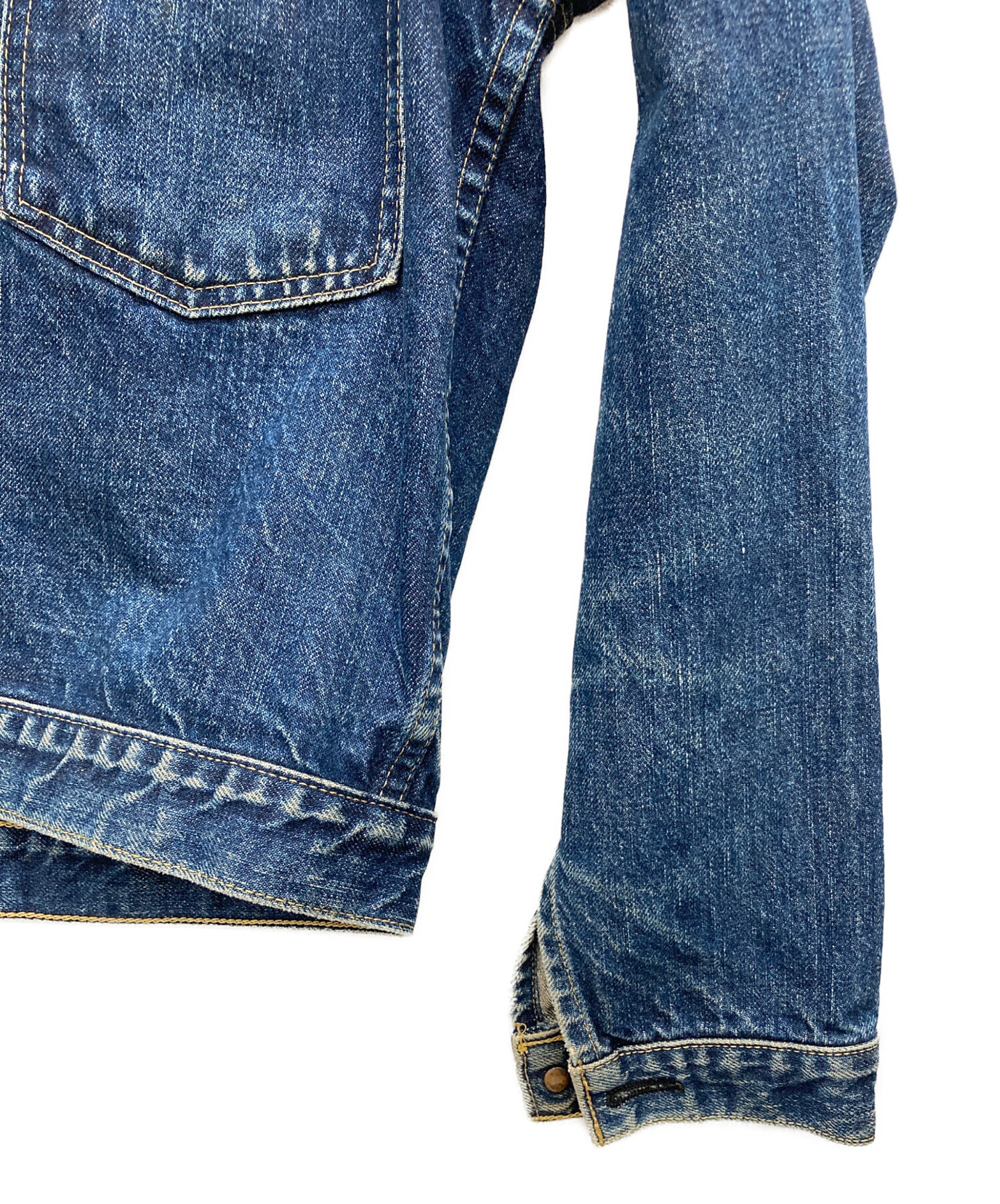 LEVI'S デニムジャケット 1st 大戦モデル 復刻 Mインディゴ 希少 中古・古着通販】LEVI'S (リーバイス) 復刻大戦1stデニムジャケット