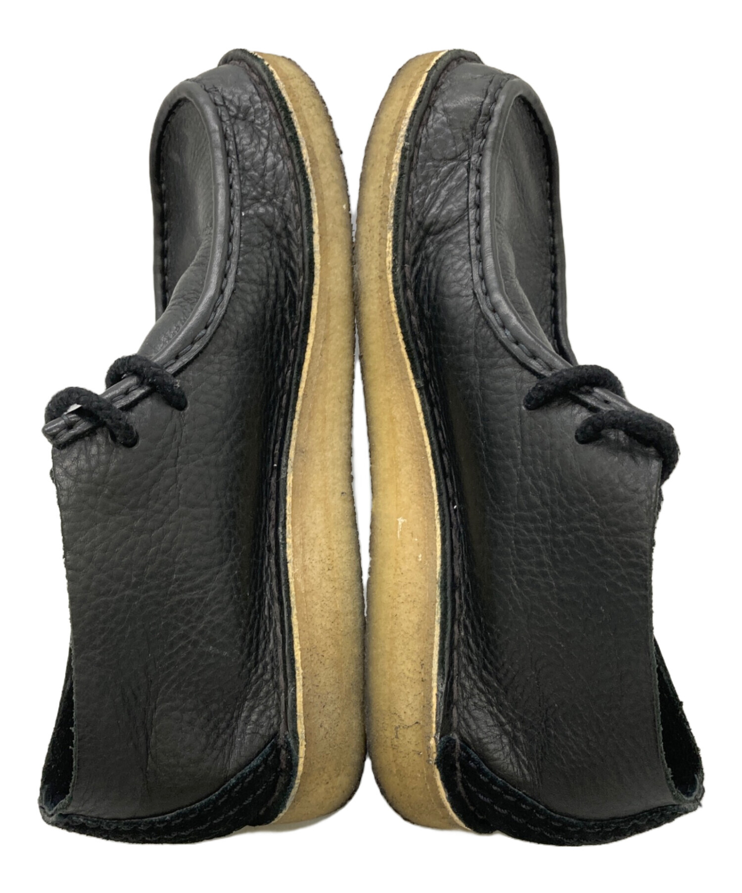中古・古着通販】CLARKS (クラークス) ワラビーブーツ ブラック サイズ