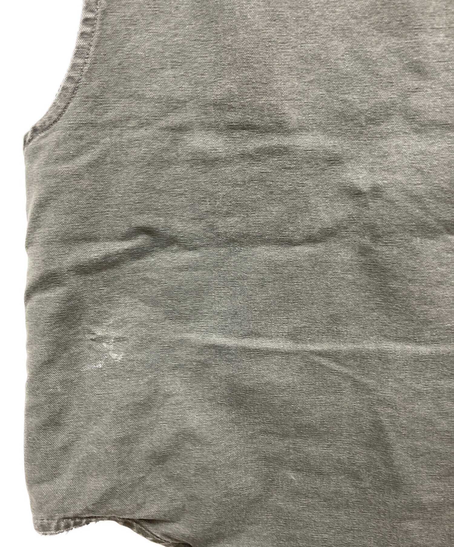 中古・古着通販】CarHartt (カーハート) ダックベスト モスグリーン