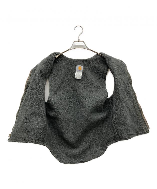 中古・古着通販】CarHartt (カーハート) ダックベスト モスグリーン