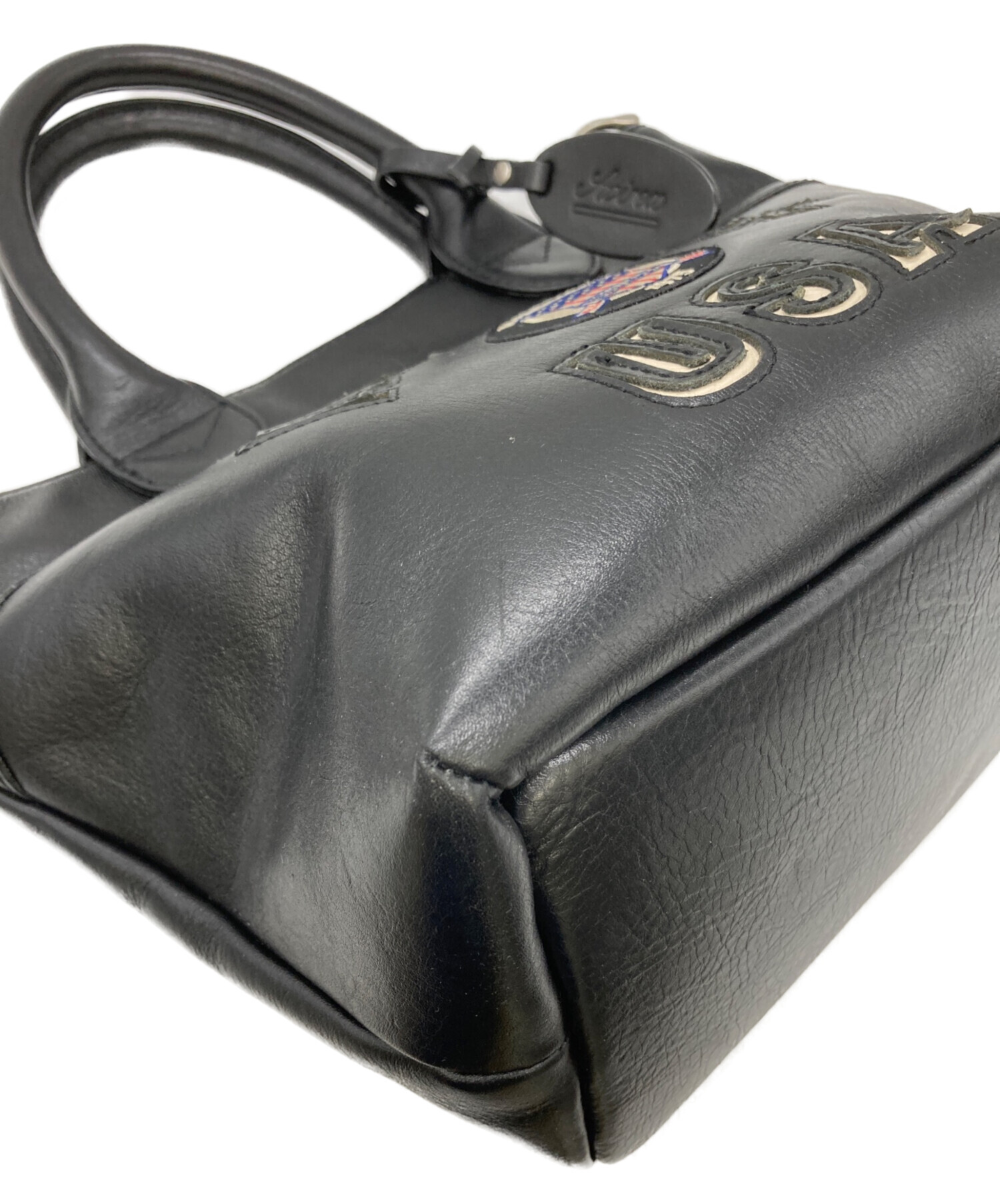 中古・古着通販】AVIREX (アヴィレックス) バーシティーレザートート