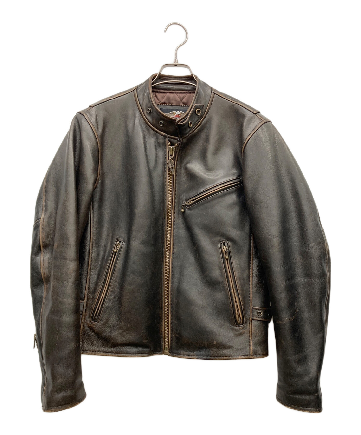 Harley-Davidsonハーレーダビッドソン シングルライダースジャケット 中古・古着通販】HARLEY-DAVIDSON (ハーレーダビッドソン) シングル