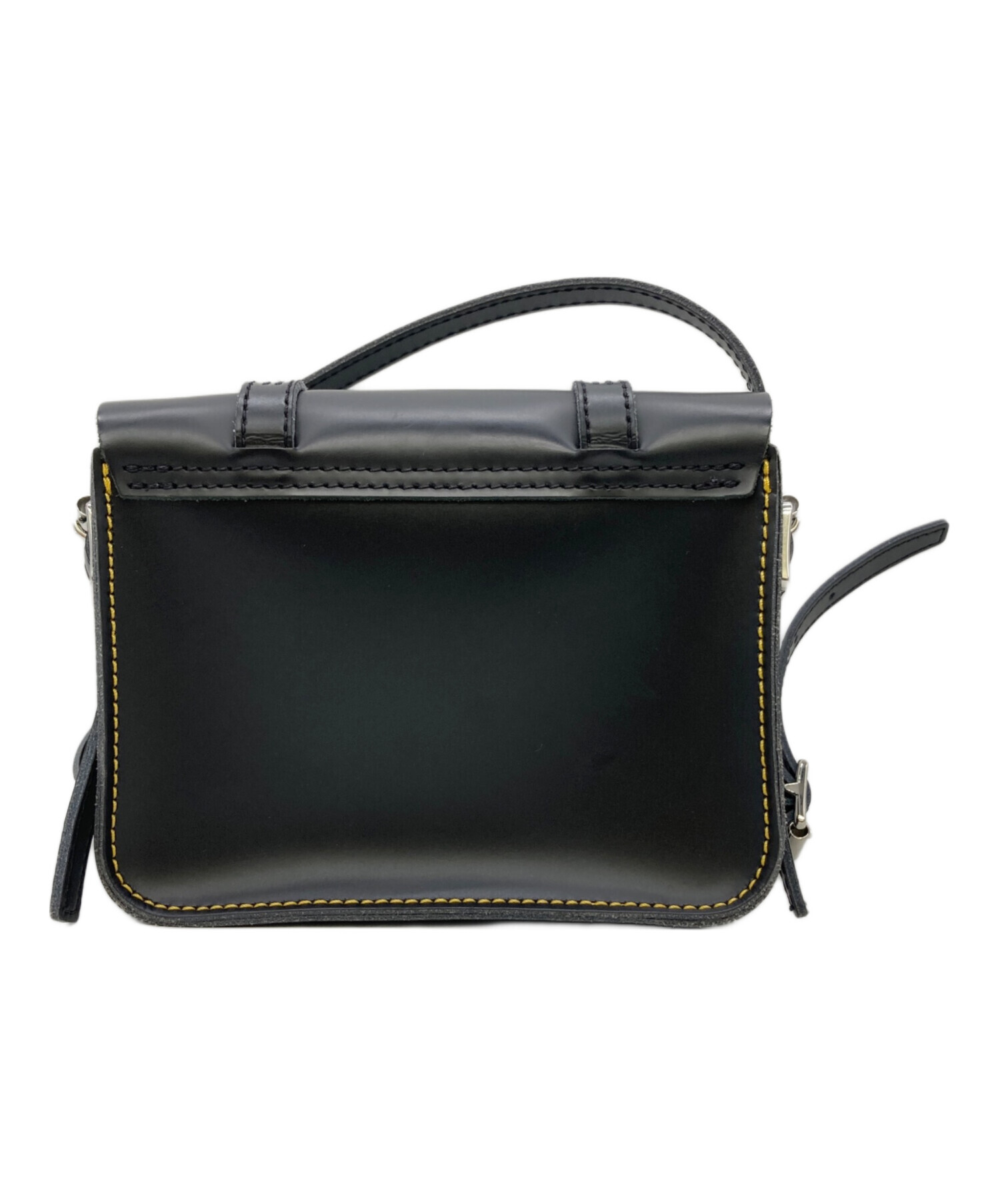 ［ほぼ未使用品］Dr. Martens ブラックショルダーバッグ 中古・古着通販】Dr.Martens (ドクターマーチン) ショルダーバッグ