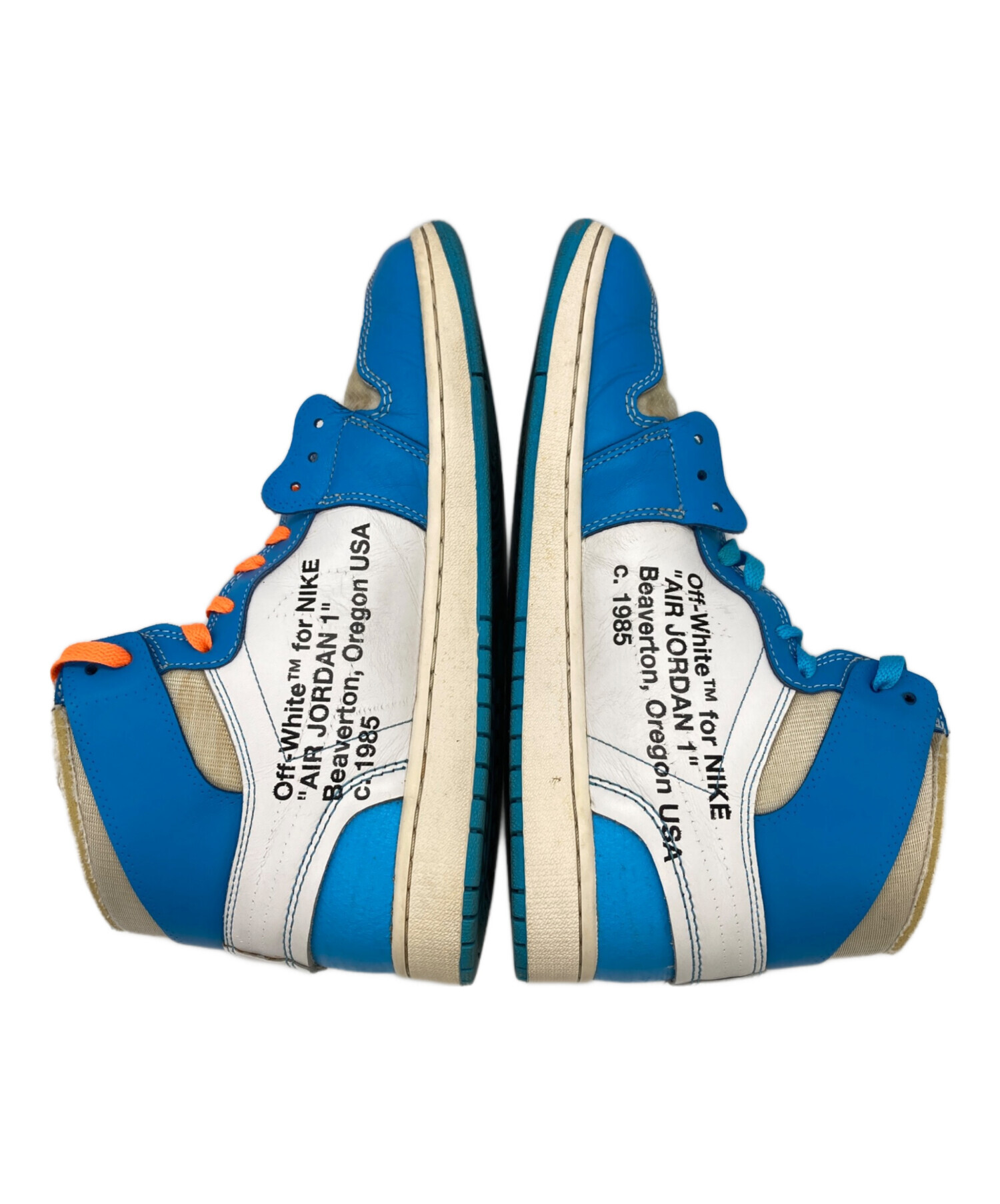 中古・古着通販】NIKE (ナイキ) OFFWHITE (オフホワイト) Air Jordan 1 