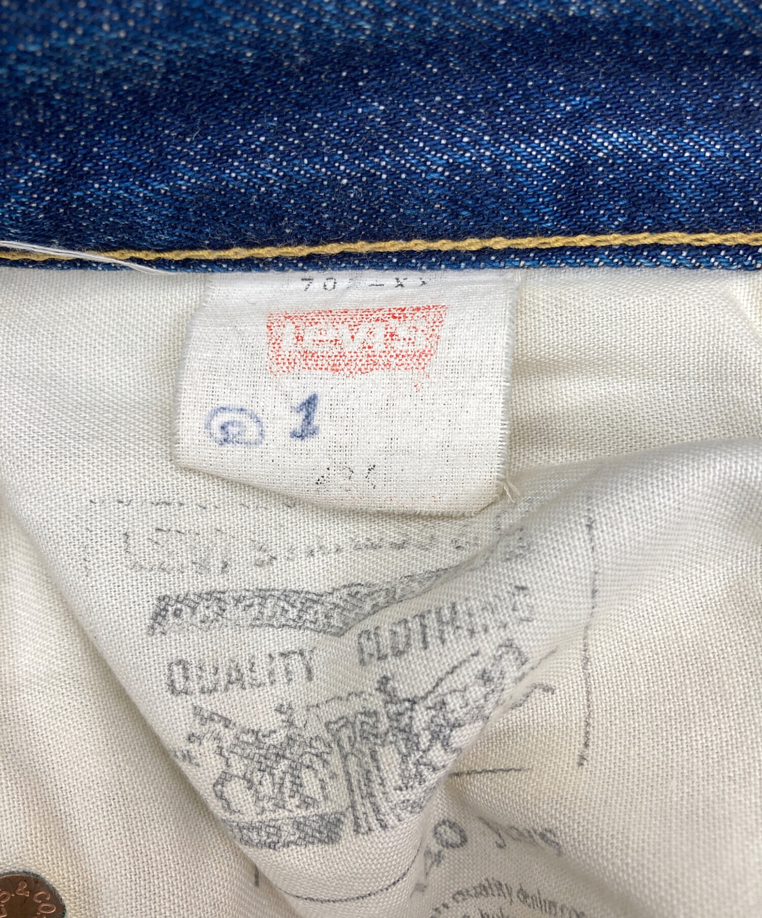 パンツ Levi's 702XX W34 中古・古着通販】LEVI'S (リーバイス) 702-XX復刻デニムパンツ