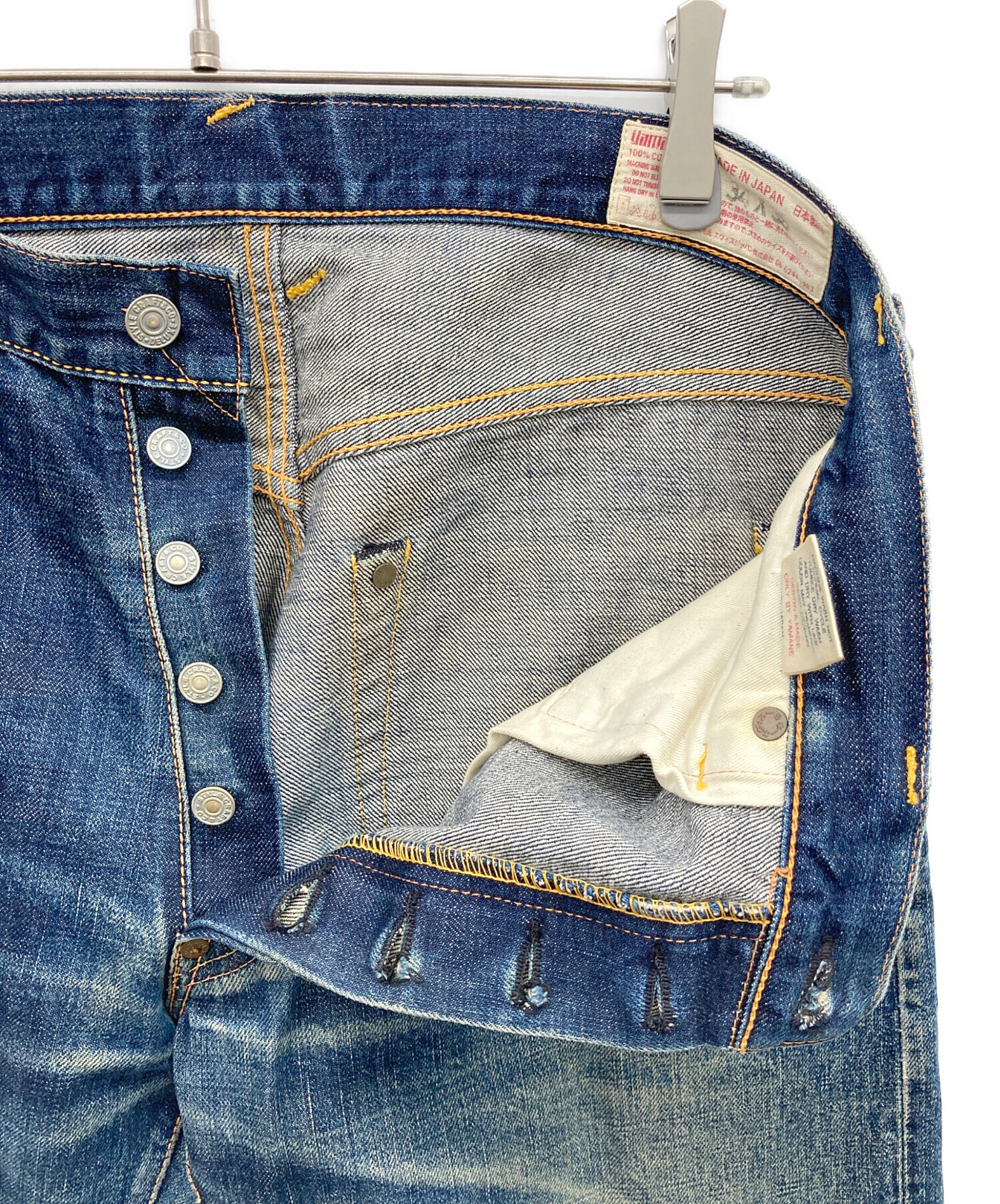 中古・古着通販】EVISU (エヴィス) デニムパンツ インディゴ サイズ:34