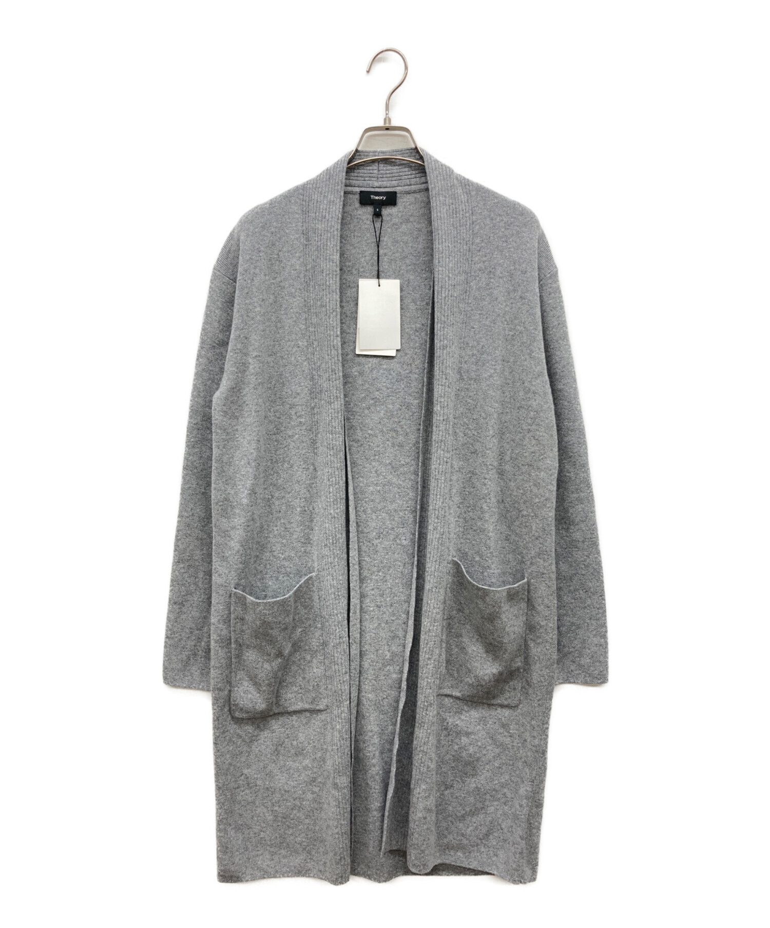 中古・古着通販】theory (セオリー) カシミヤ混ロングカーディガン