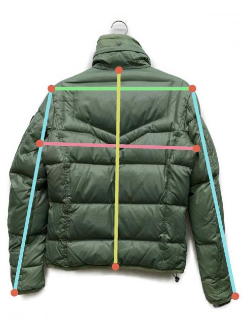 中古・古着通販】DIESEL (ディーゼル) ダウンジャケット グリーン