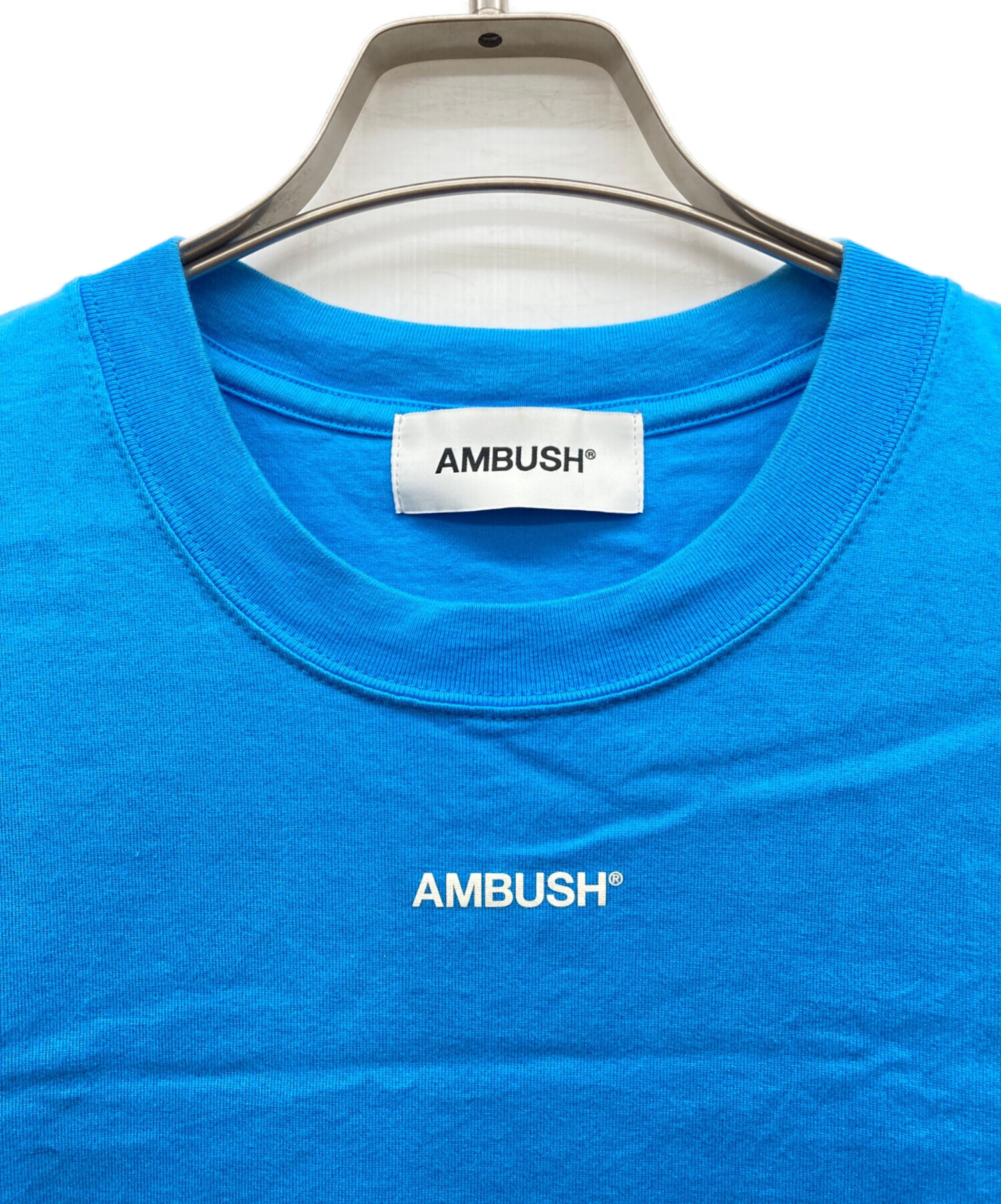 中古・古着通販】AMBUSH (アンブッシュ) 半袖カットソー ブルー サイズ