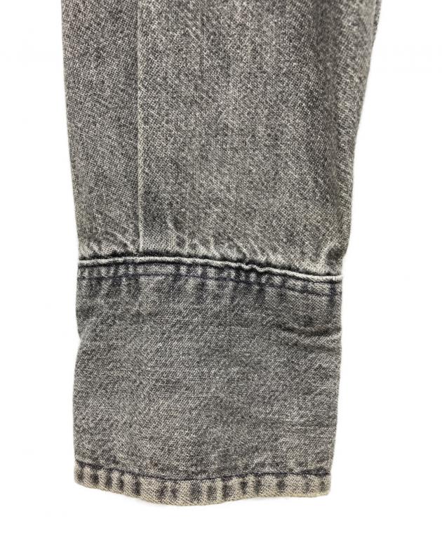 中古・古着通販】Wrangler (ラングラー) 先染めブラックデニム