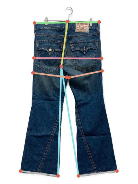 中古・古着通販】TRUE RELIGION (トゥルー レリジョン) フレアデニム