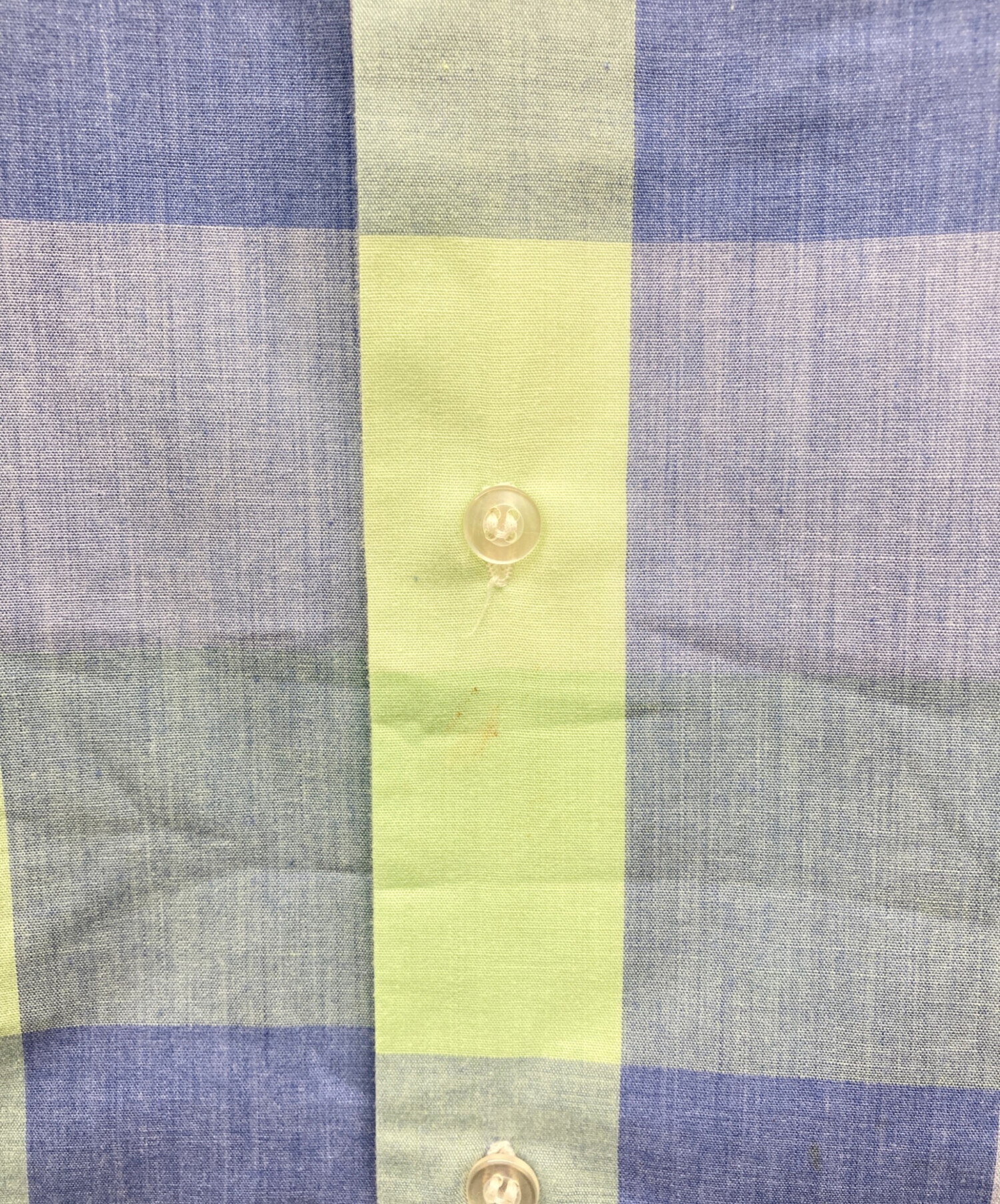 中古・古着通販】USED (ユーズド) ヴィンテージ半袖チェックシャツ 