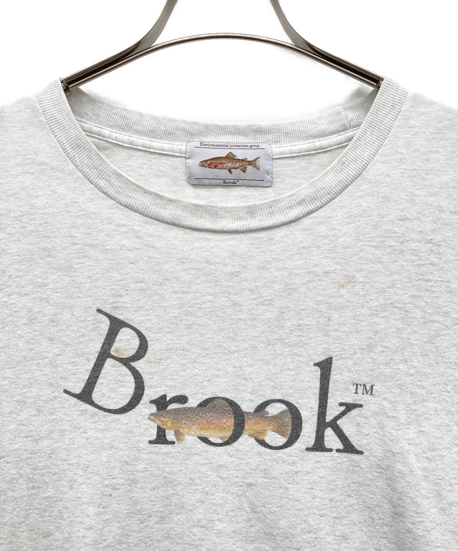 中古・古着通販】BROOK (ブルック) フィッシュプリントTシャツ