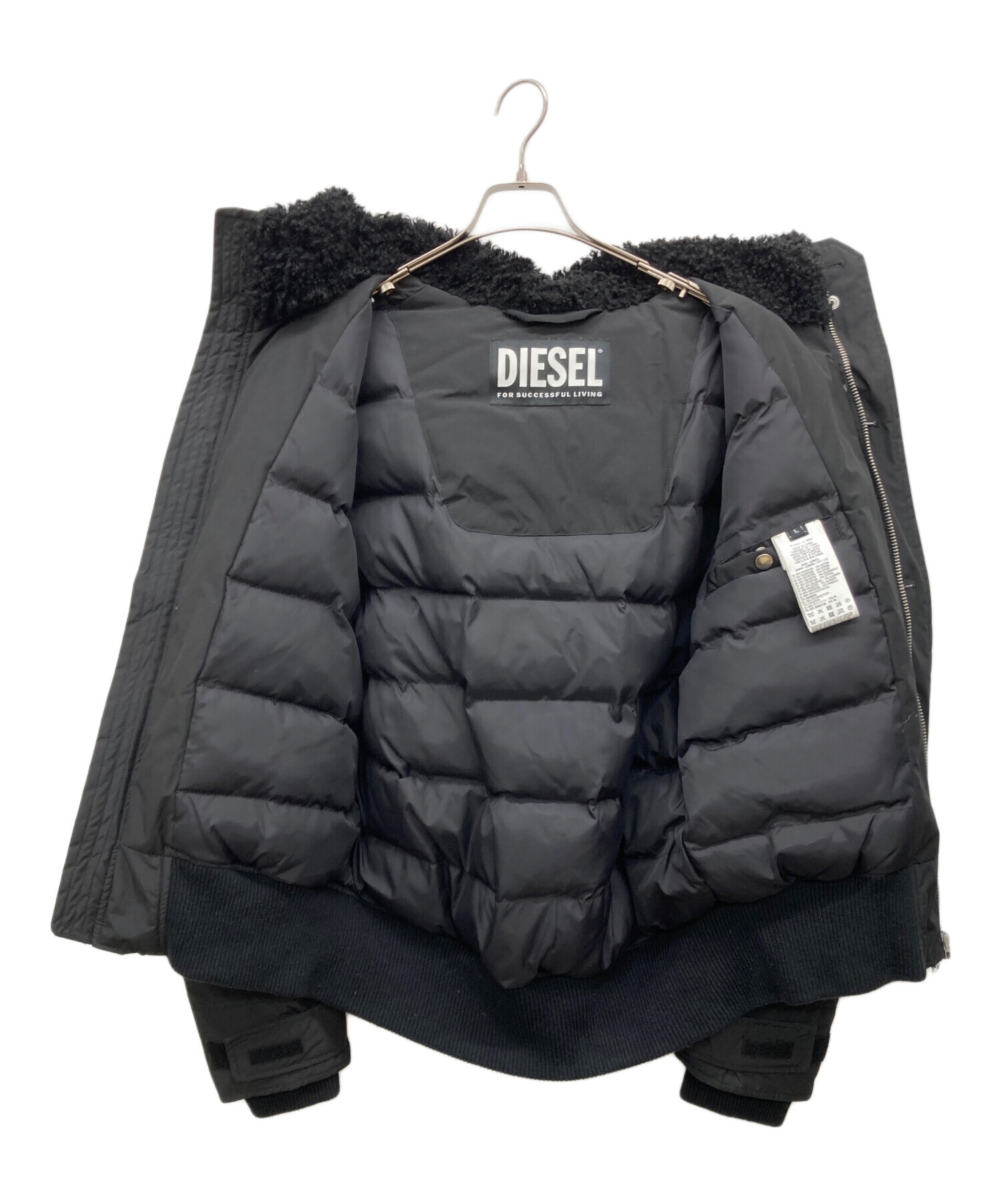 DIESEL フライトジャケット 中古・古着通販】DIESEL (ディーゼル) ONLY THE BRAVE フライト