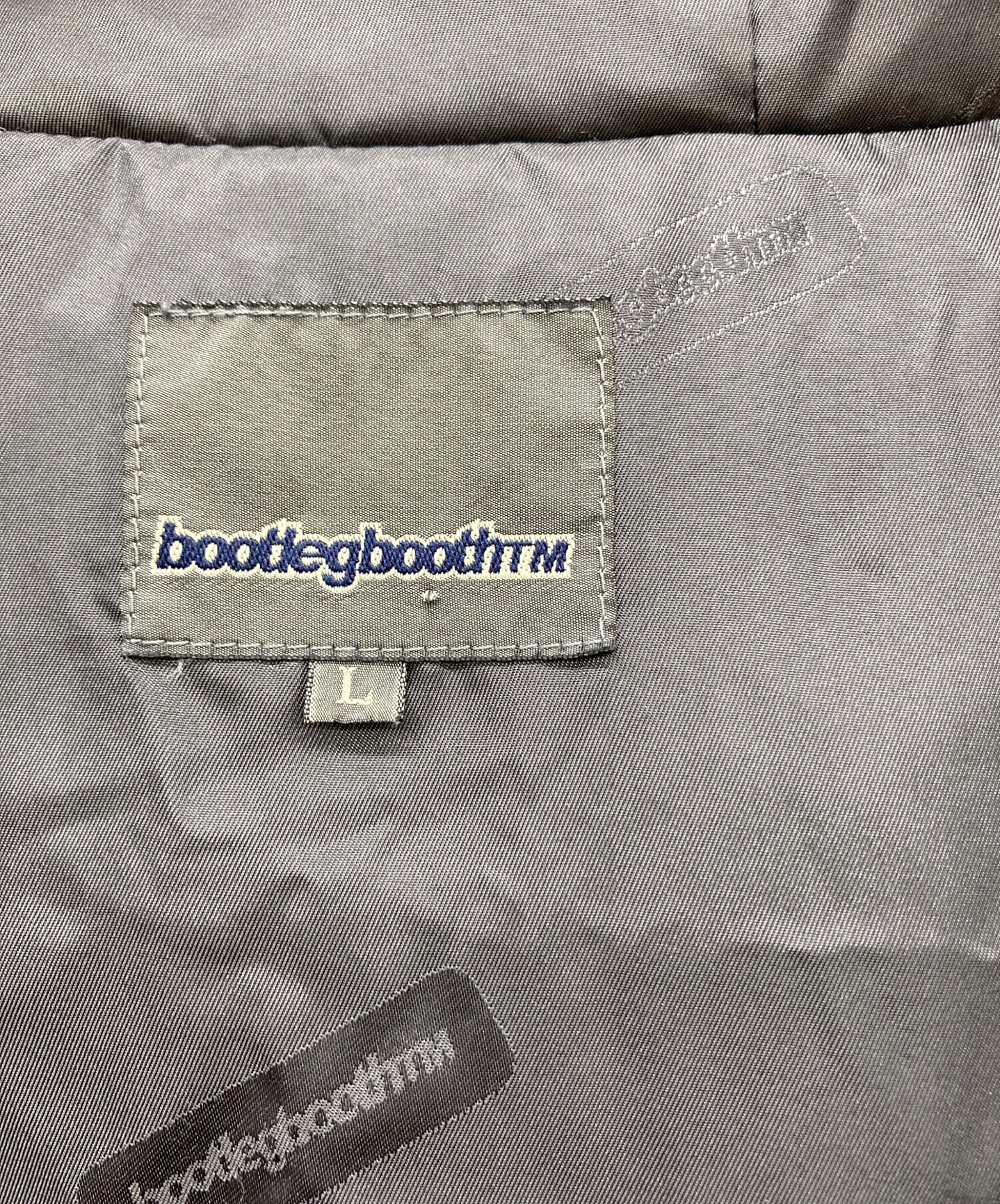 中古・古着通販】BOOTLEG BOOTH (-) ダウンジャケット グレー サイズ
