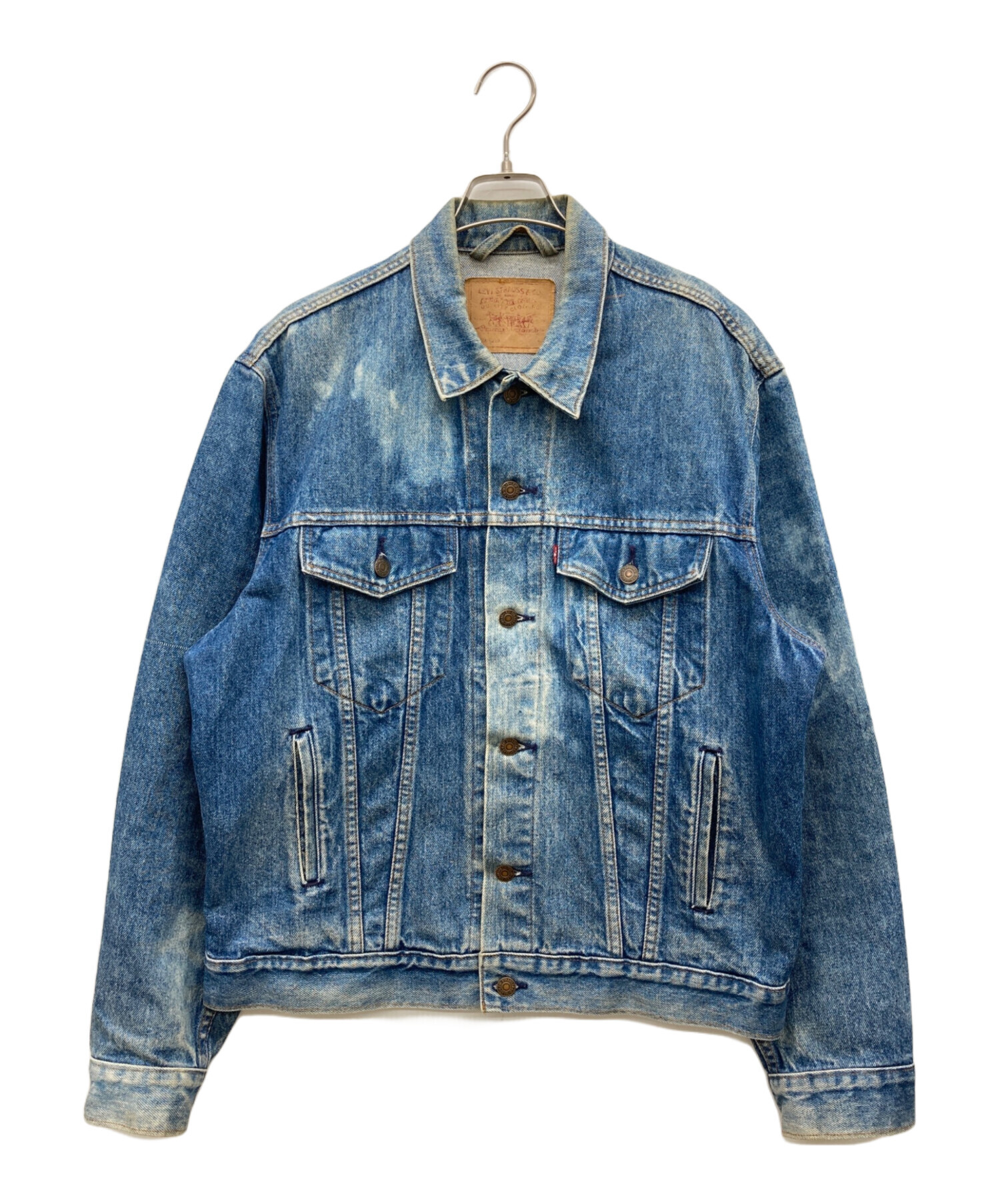 中古・古着通販】LEVI'S (リーバイス) デニムジャケット デカタグ