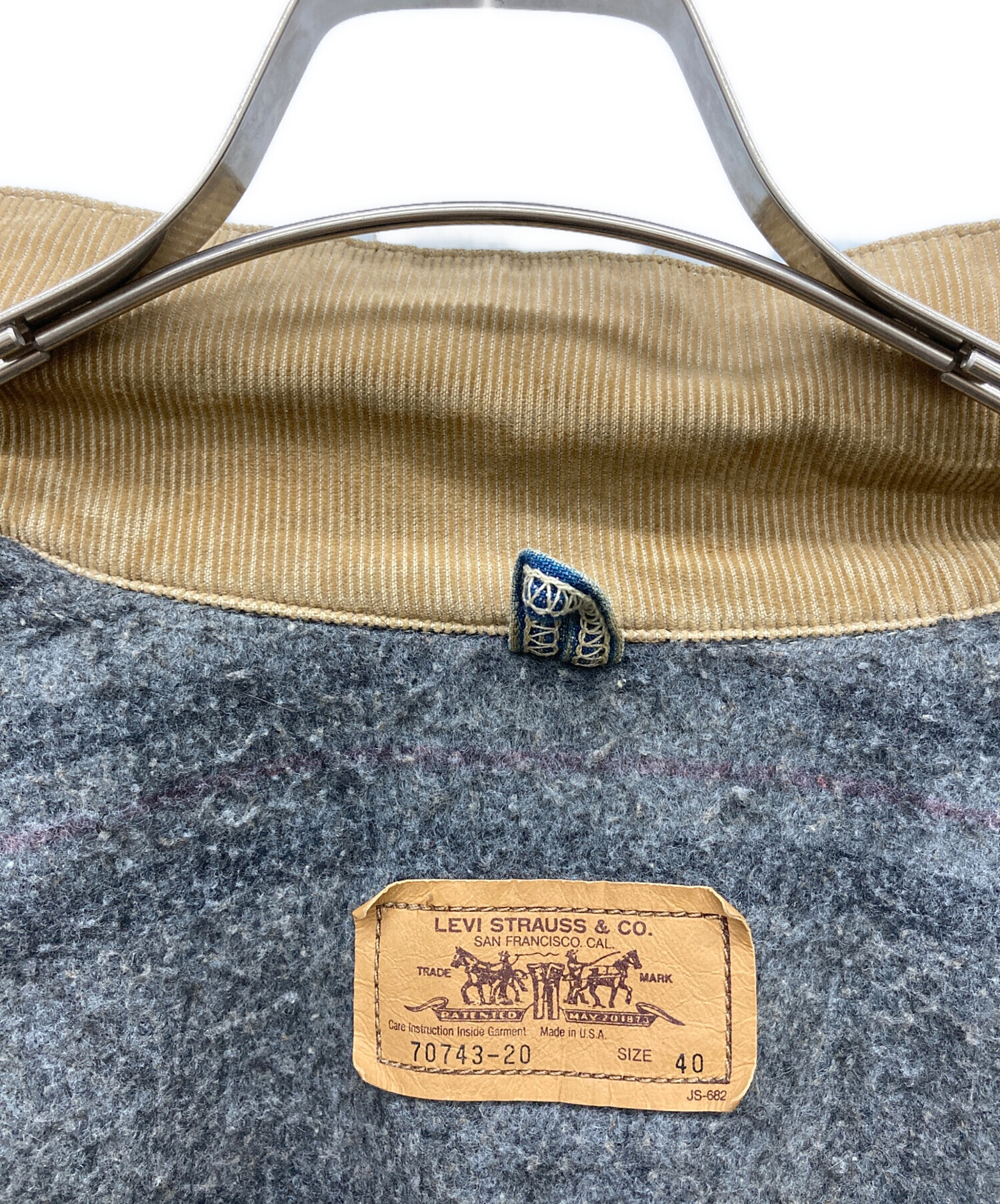 中古・古着通販】LEVI'S (リーバイス) デニムデトロイトジャケット