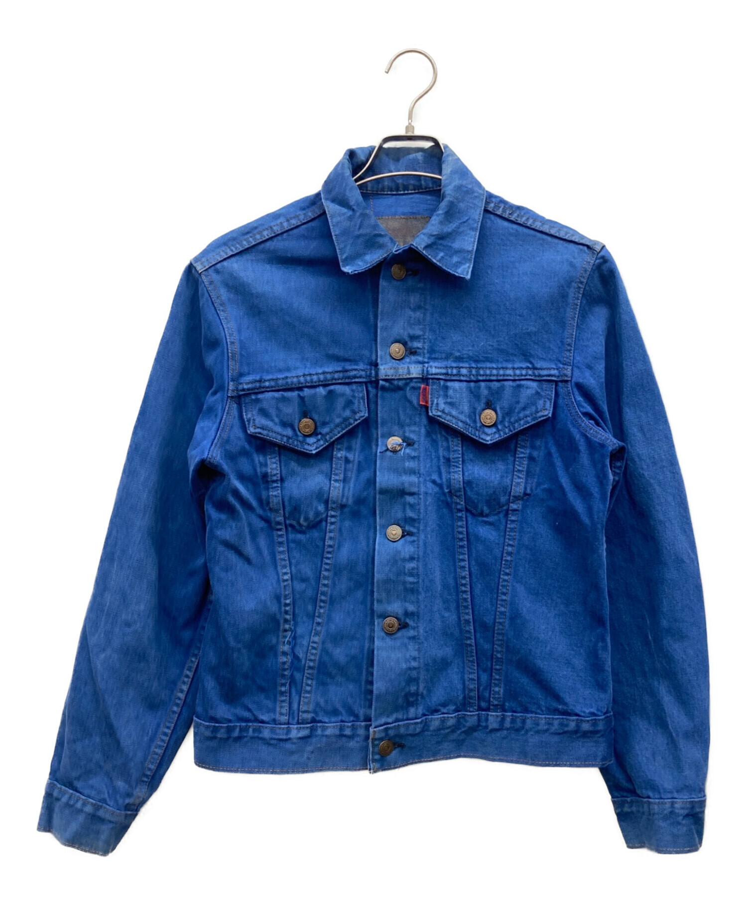 中古・古着通販】LEVI'S (リーバイス) 後染めデニムジャケット ブルー