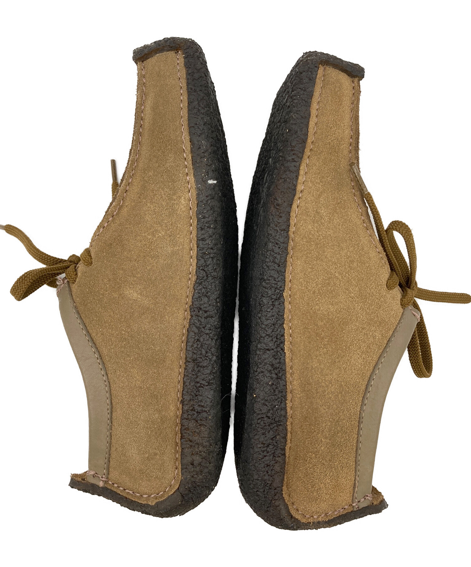 中古・古着通販】CLARKS (クラークス) レザーシューズ ブラウン サイズ